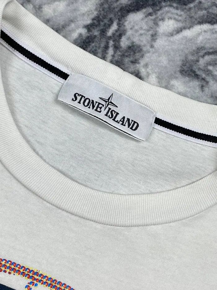 Stone Island Stone Island T-Shirt Big Logo Size US L / EU 52-54 / 3 - 3 Thumbnail