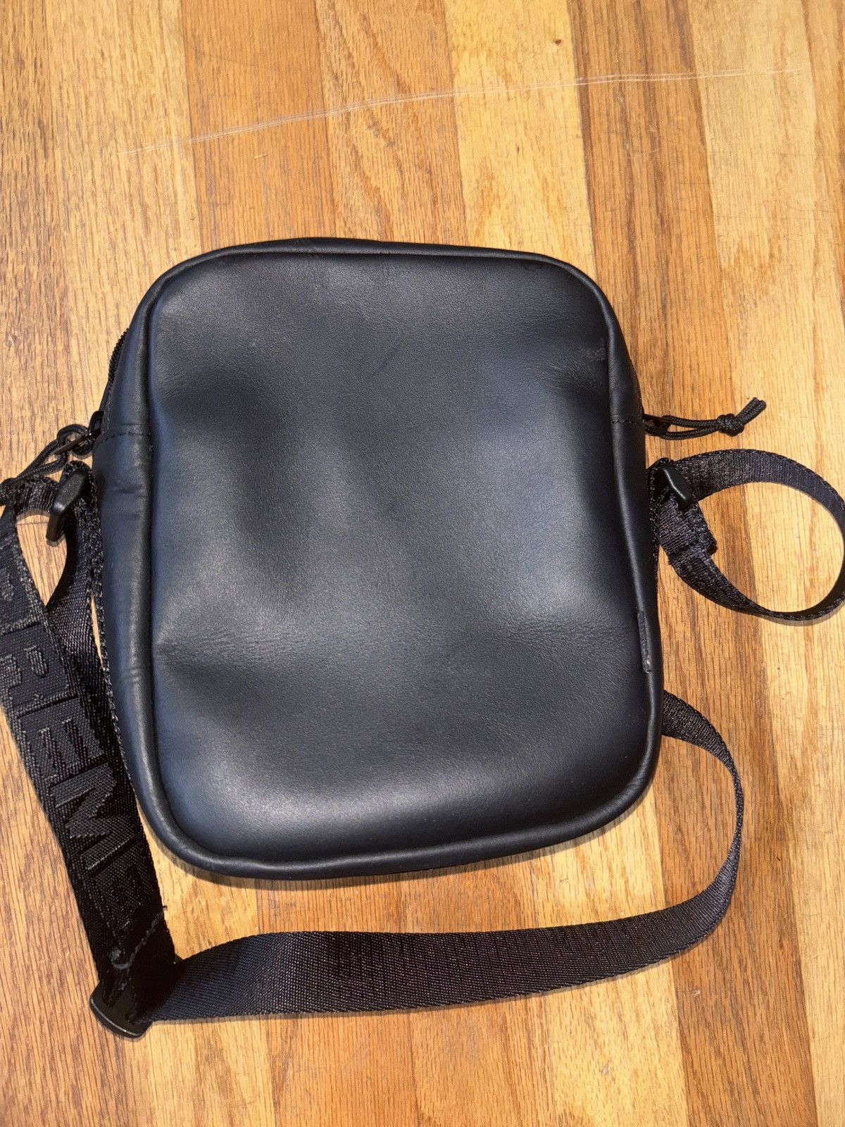 Supreme Supreme black leather side bag Size ONE SIZE - 4 Thumbnail