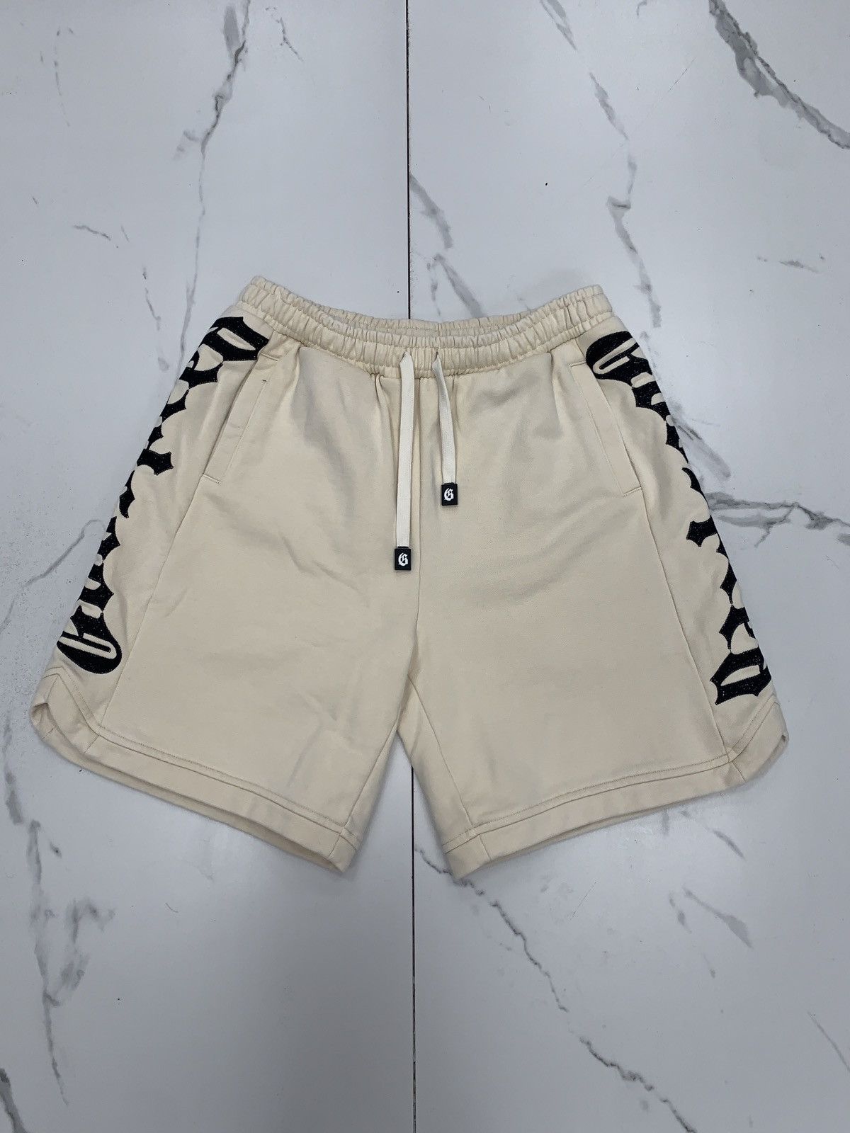 Godspeed Godspeed Courtside Shorts "Bone" Size US 32 / EU 48 - 1 Thumbnail