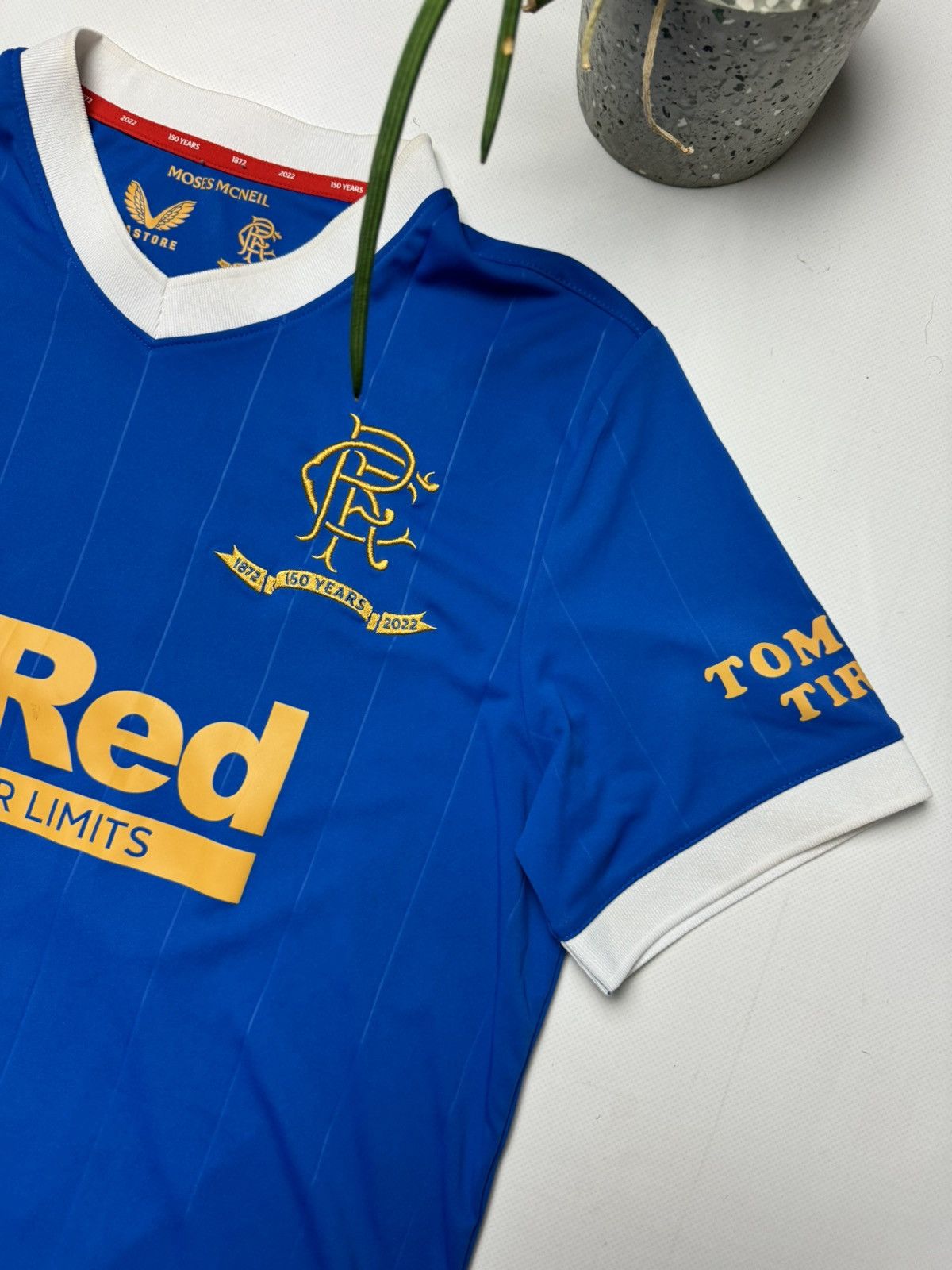 Castore Rare vintage Castore Rangers jersey #16 Ramsey y2k Size US M / EU 48-50 / 2 - 4 Thumbnail