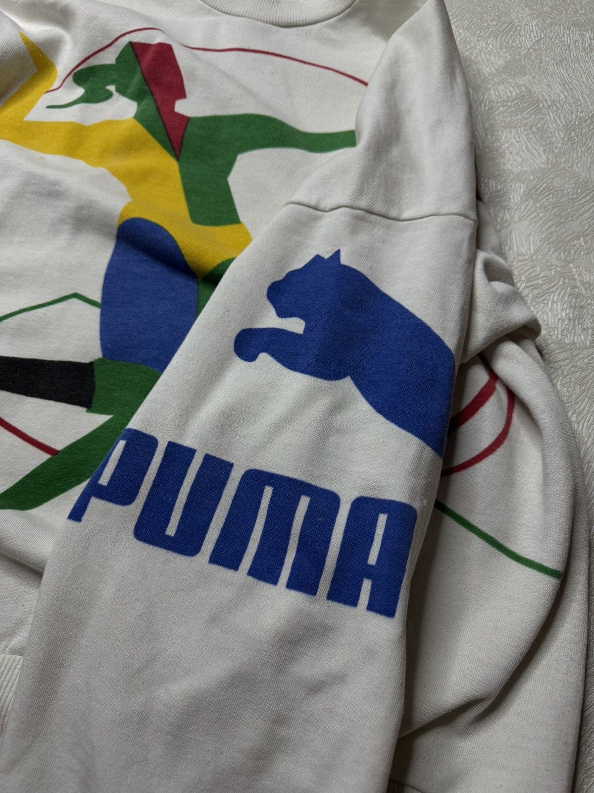 Japanese Brand × Puma Puma Seoul Vintage Sweatshirt Size US XL / EU 56 / 4 - 5 Thumbnail