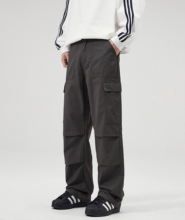 Japanese Brand × Jean Washed vintage multi-pocket baggy cargo jeans Size US 32 / EU 48 - 3 Thumbnail