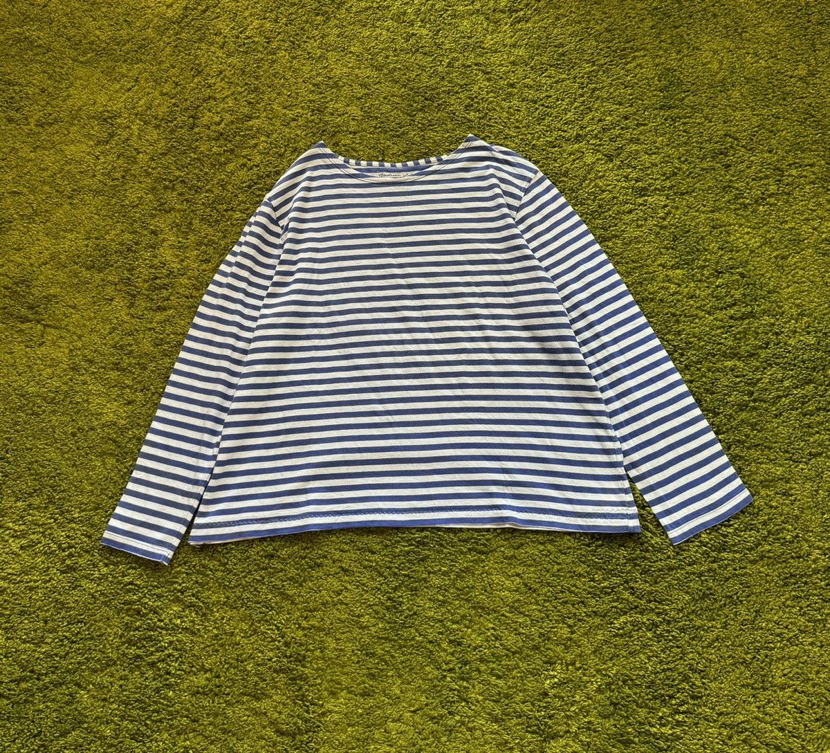Designer Gudrun Sjoden avant garde striped minimalist longsleeve Size XL / US 12-14 / IT 48-50 - 1 Thumbnail