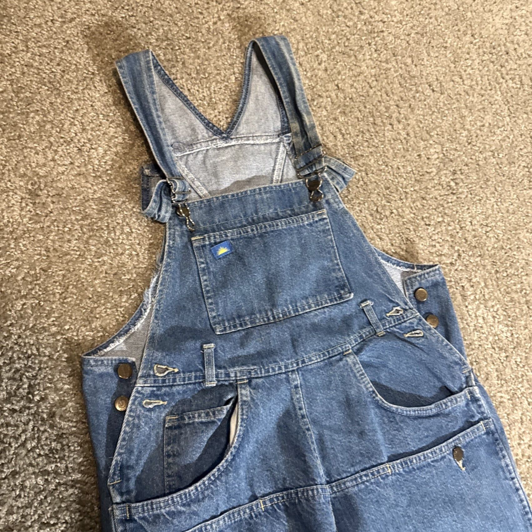 Vintage VINTAGE Sunset Blues Denim Jeans Overalls Men Adult Medium 80s Blue 38 28 Inseam Jeans Straight Size US 38 / EU 54 - 3 Thumbnail
