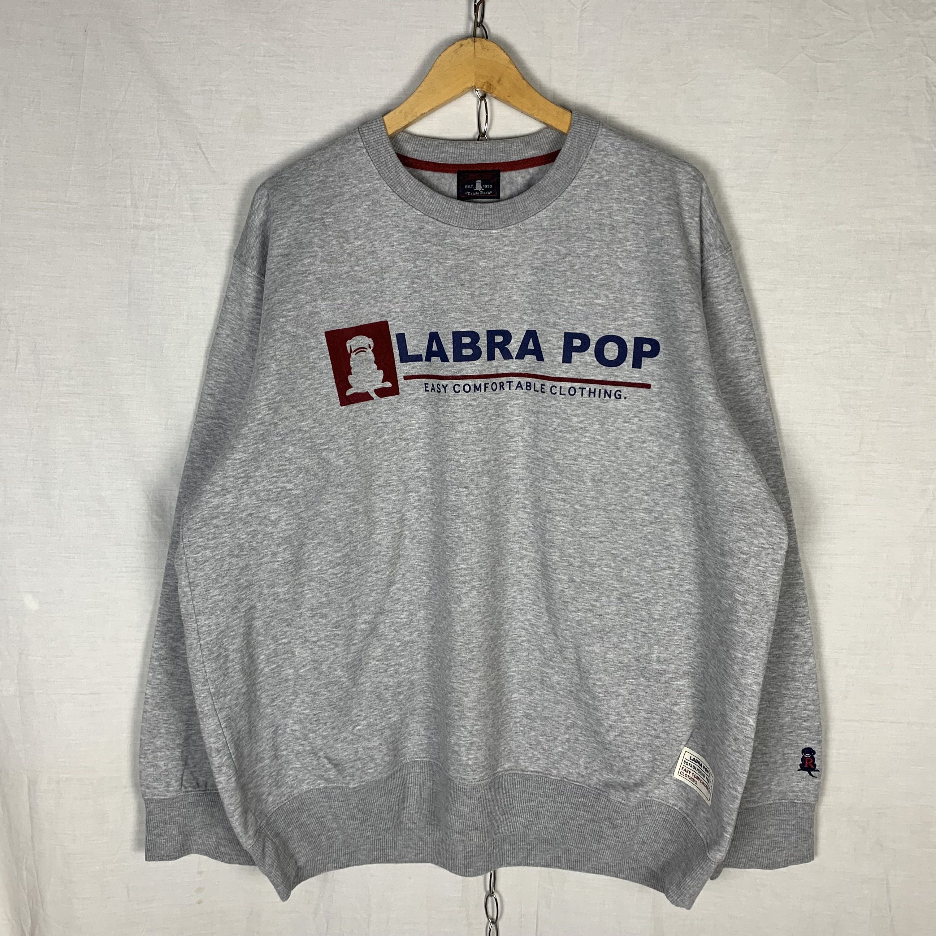 Japanese Brand Labra Pop Labrador Sweatshirt Crewneck Size US XL / EU 56 / 4 - 1 Thumbnail