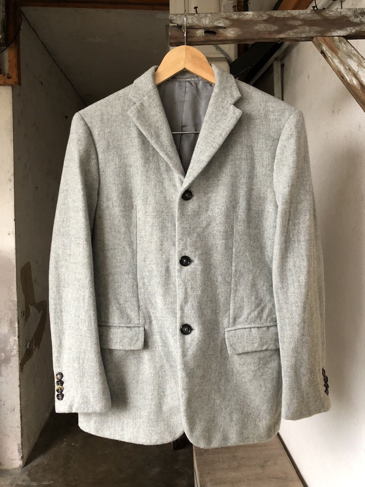 Jil Sander Jil Sander Wool Single Breasted Blazer Size 44R - 1 Thumbnail