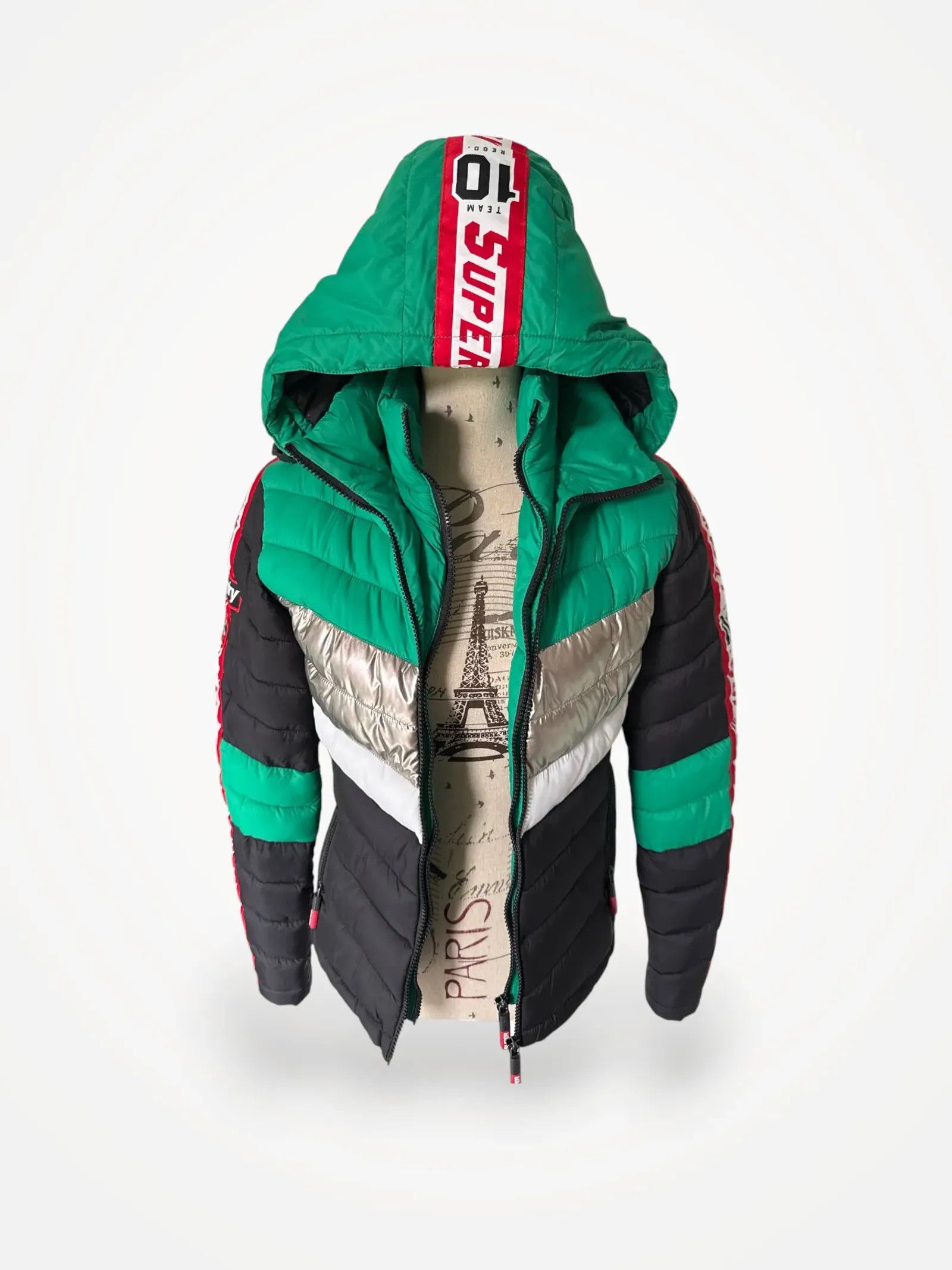 Superdry Superdry No.10 Down Jacket Size XS / US 0-2 / IT 36-38 - 1 Thumbnail
