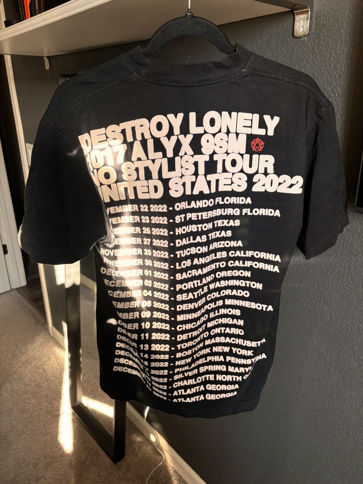1017 ALYX 9SM × Destroy Lonely Destroy Lonely x 1017-ALYX-9SM tee Size US S / EU 44-46 / 1 - 2 Thumbnail