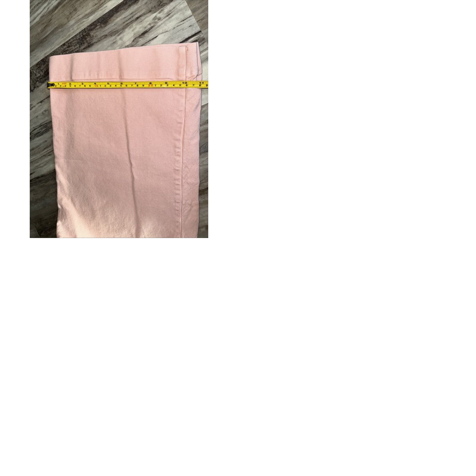 Madewell VINTAGE Madewell Womens Powder Pink Wide Leg Cropped High Waist Canvas Denim Jeans 28 Size 24" / US 00 / IT 34 - 9 Thumbnail
