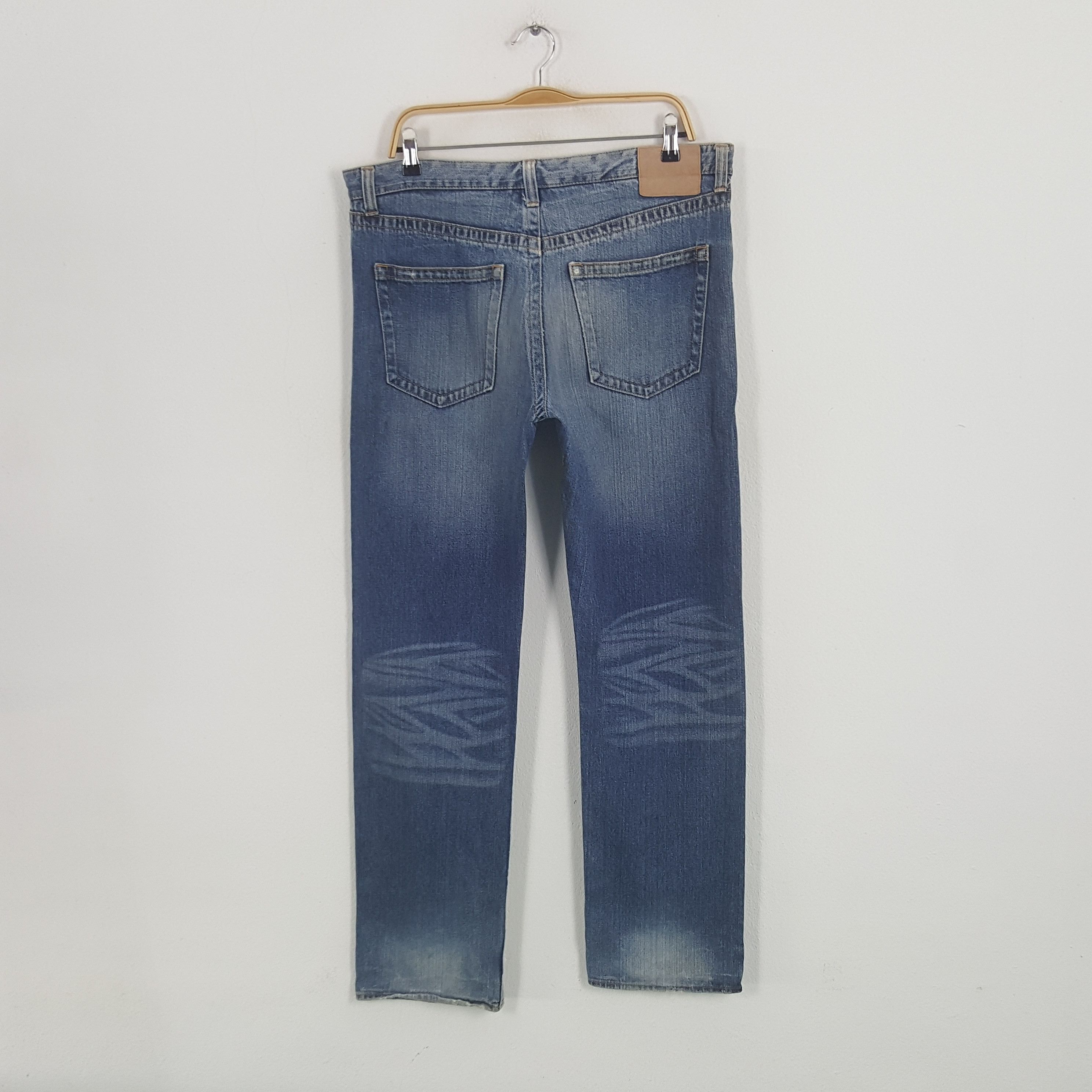 Japanese Brand × Vintage Vintage Embroidery Art Japan skulls Denim Jeans Size US 36 / EU 52 - 4 Thumbnail