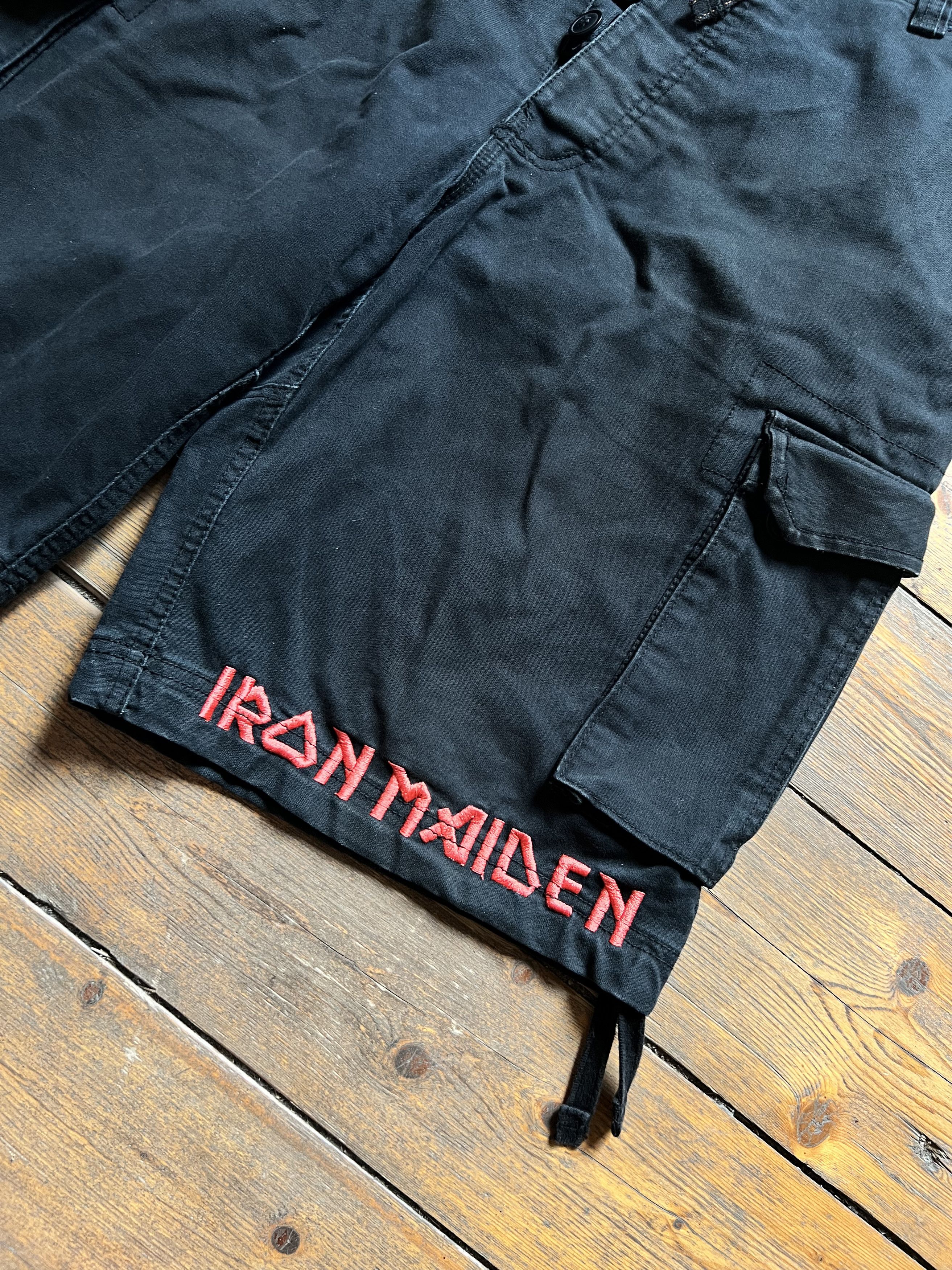 Band Tees Iron Maiden M16 Rifle Skull Heavy Rare Shorts 2008 SurPlus Size US 32 / EU 48 - 3 Thumbnail