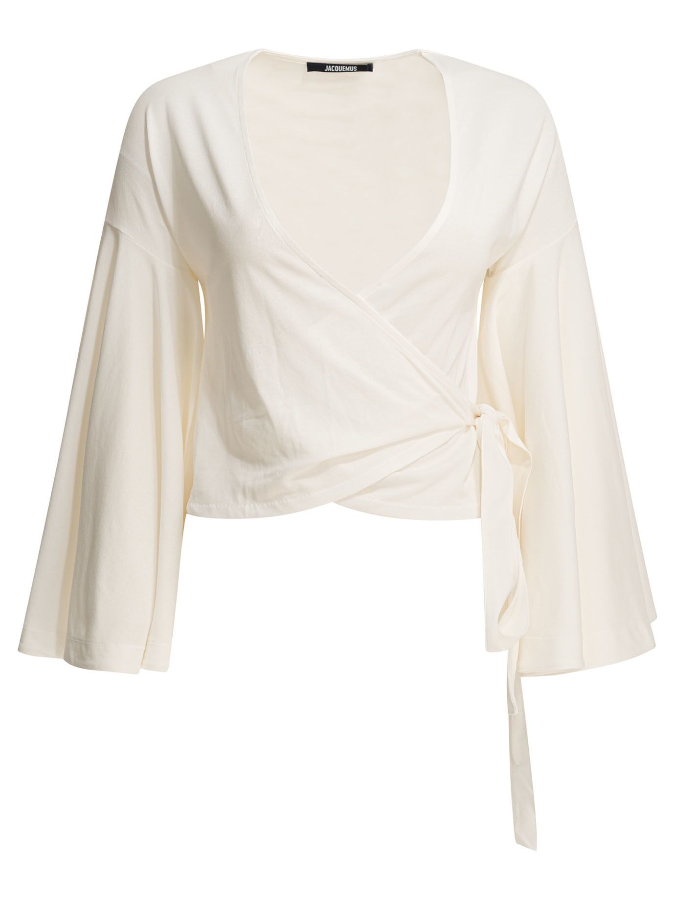 Jacquemus Jacquemus Casual Wrap-Around Top tag size L Women - USA Duties Paid Size L / US 10 / IT 46 - 1 Thumbnail