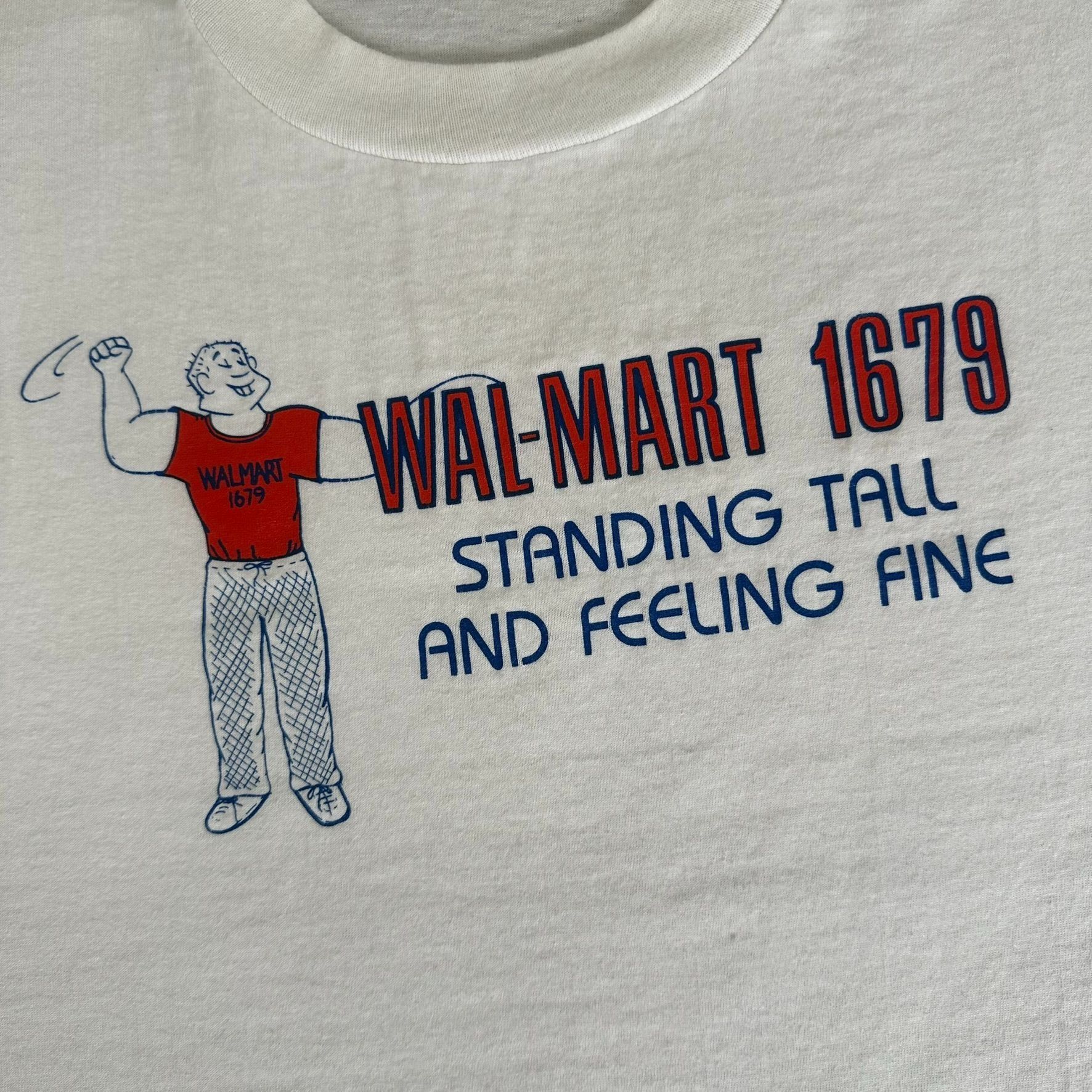Vintage Vintage 90s Walmart 1679 T-Shirt Single Stitch Employee Prom Size US XL / EU 56 / 4 - 2 Thumbnail