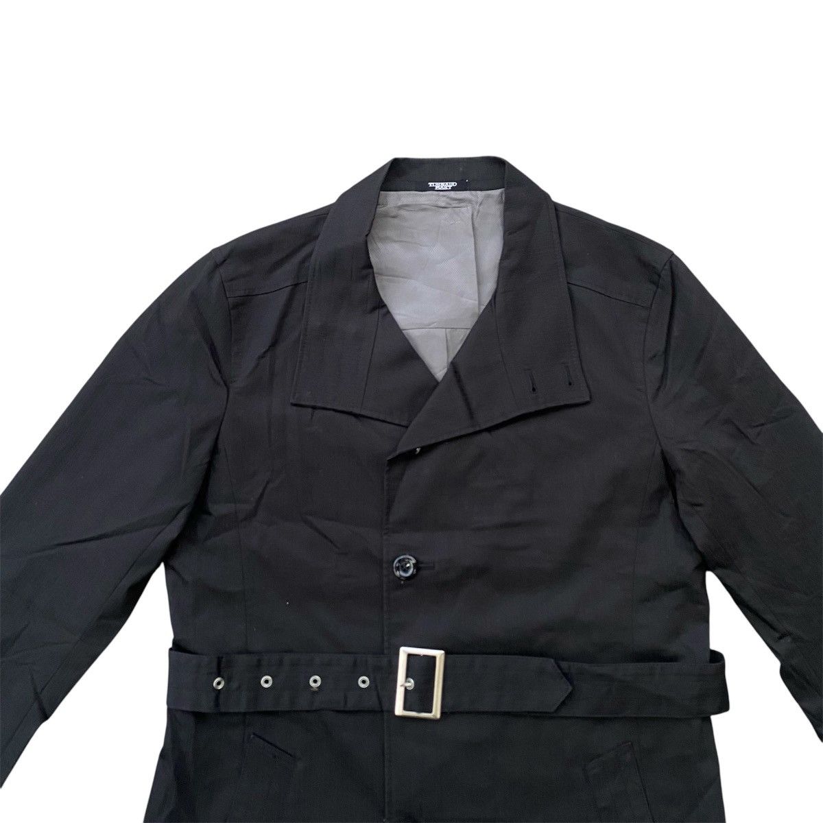Tornado Mart Tornado Mart Belted Trench Coat –Japanese Designer Outerwear Size L / US 10 / IT 46 - 4 Thumbnail