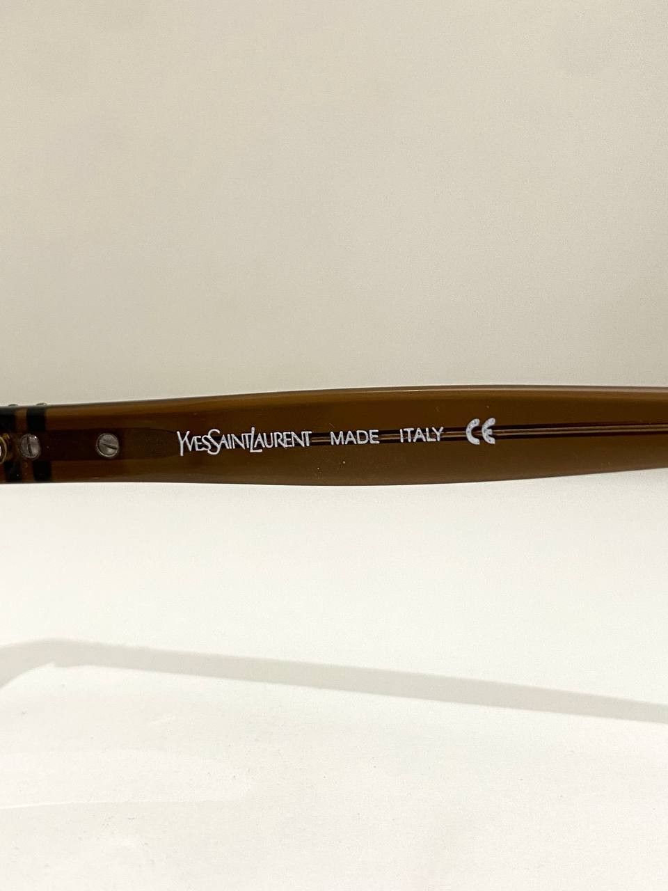 Yves Saint Laurent Yves Saint Laurent YSL Logo Square Retro Sunglasses VIntage Size ONE SIZE - 10 Thumbnail