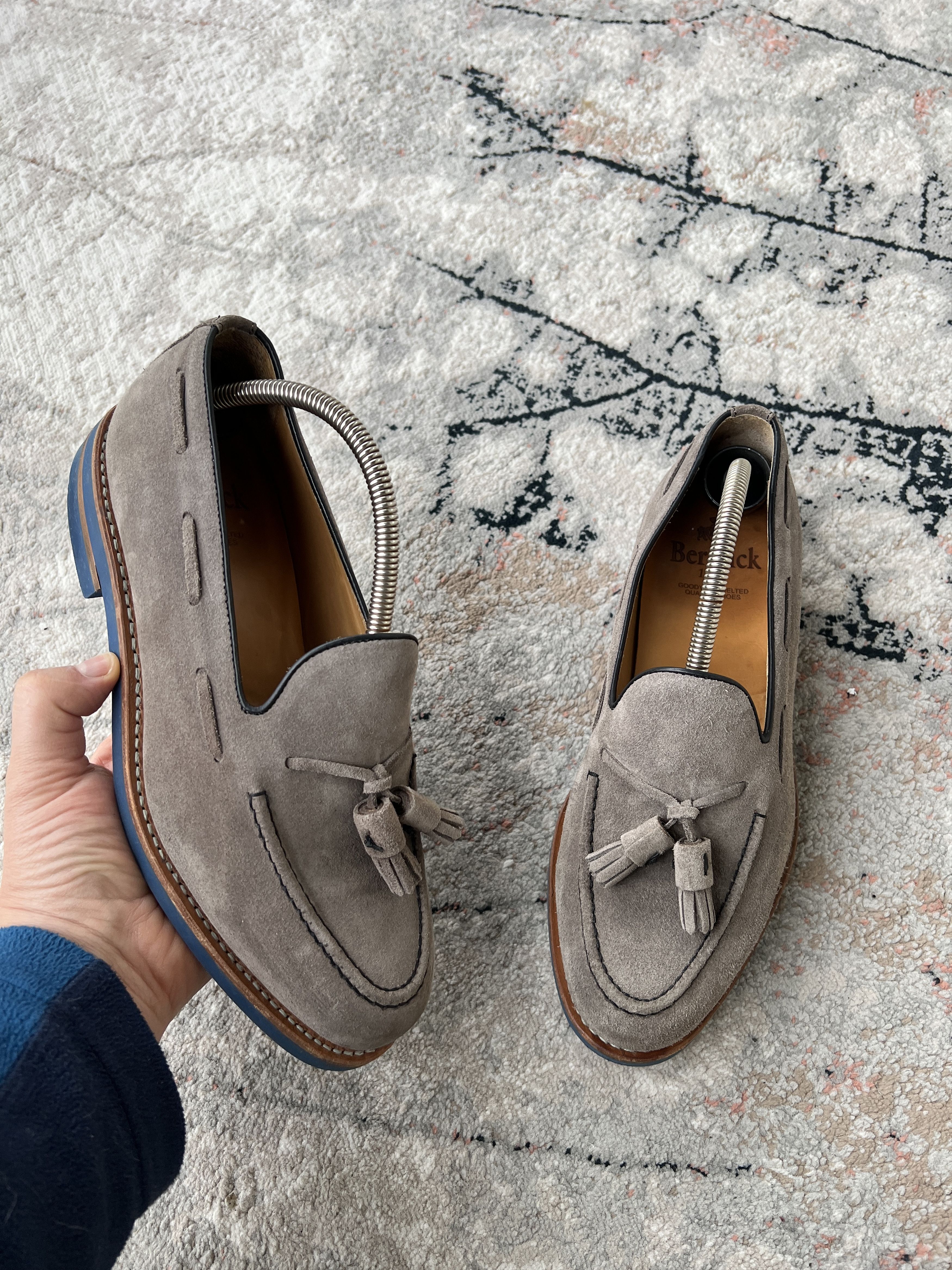Berwick 1707 Berwick 1707 Leather Shoes Size US 7 / EU 40 - 2 Thumbnail