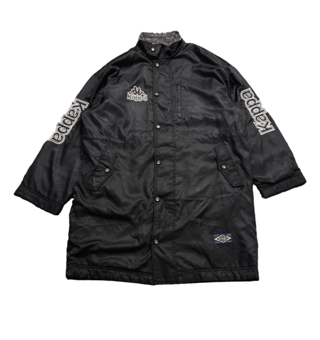 Vintage Kappa Embroidery Logo Long Winter Jacket