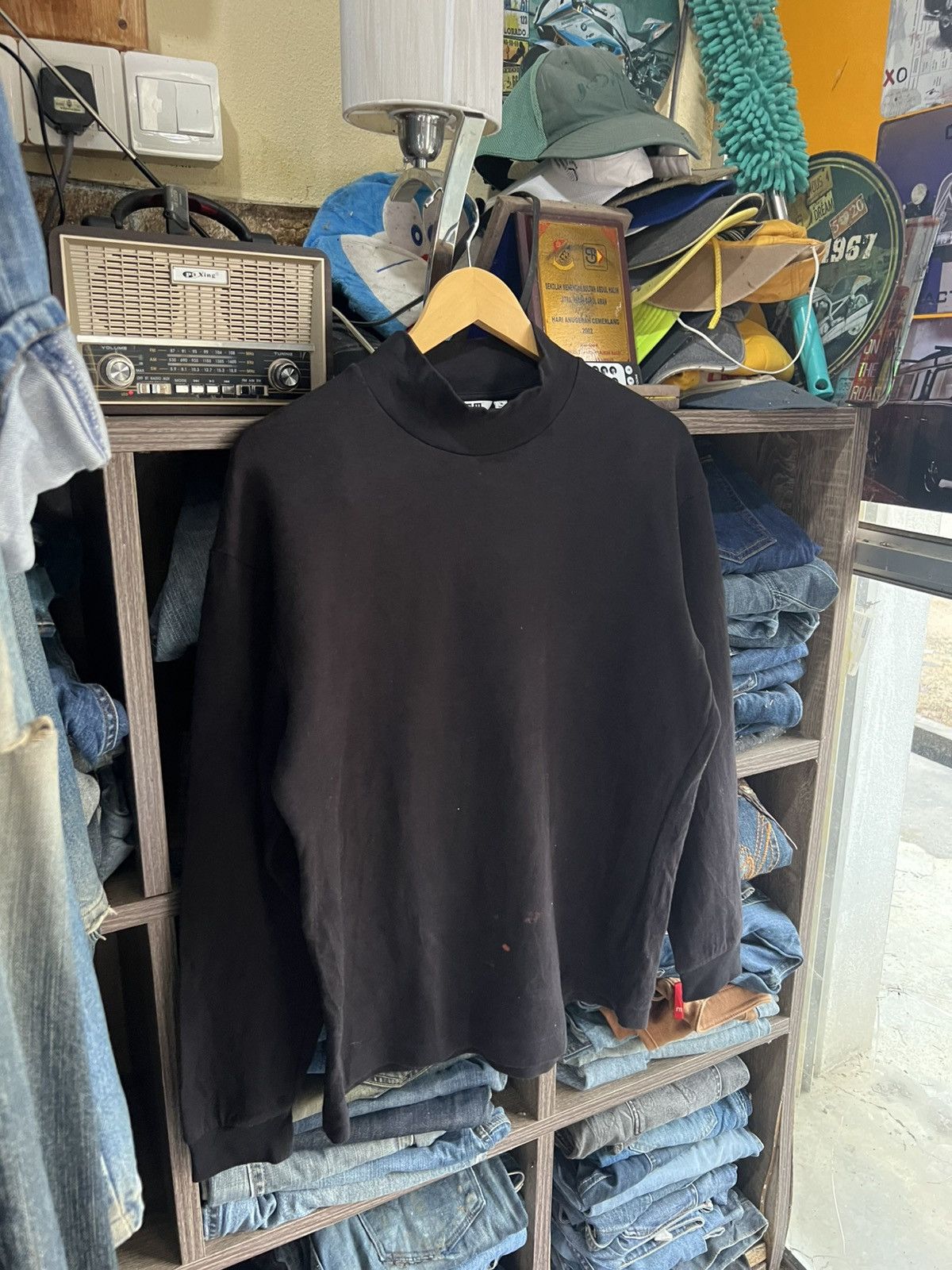 Lemaire × Uniqlo 🔥Uniqlo U Lemaire Mockneck Long Sleeve Size US M / EU 48-50 / 2 - 10 Thumbnail