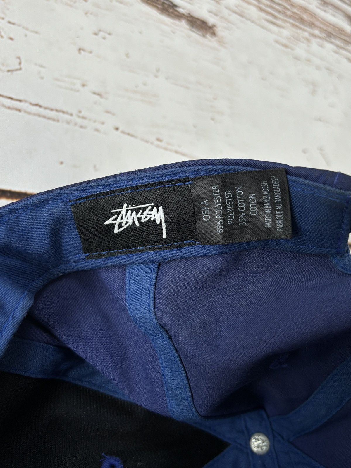 Stussy Stussy Center Logo Cap Size ONE SIZE - 7 Thumbnail