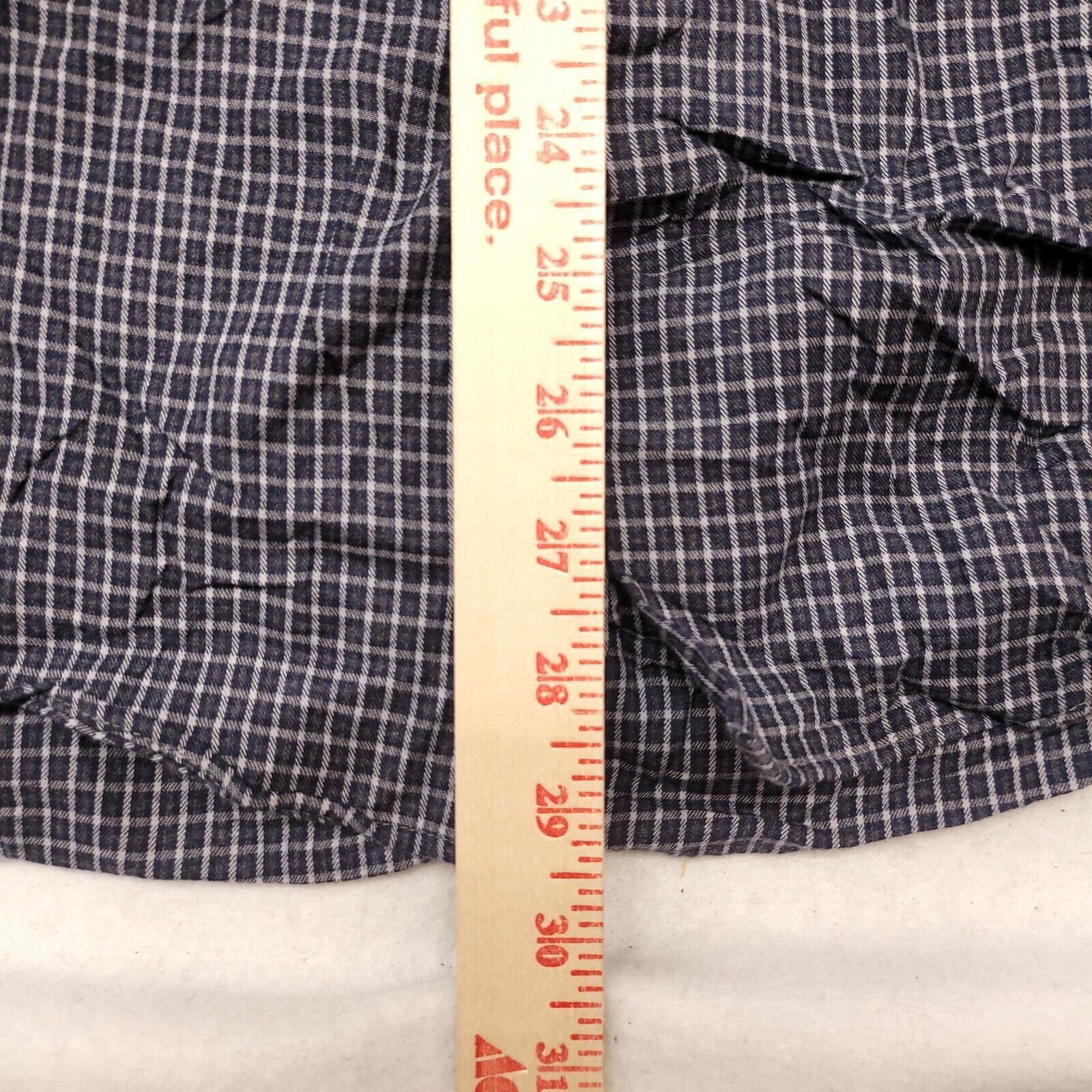 Jos. A. Bank Jos A Bank Tartan Flannel Button Up Shirt Mens Size XL Blue Size US XL / EU 56 / 4 - 8 Thumbnail