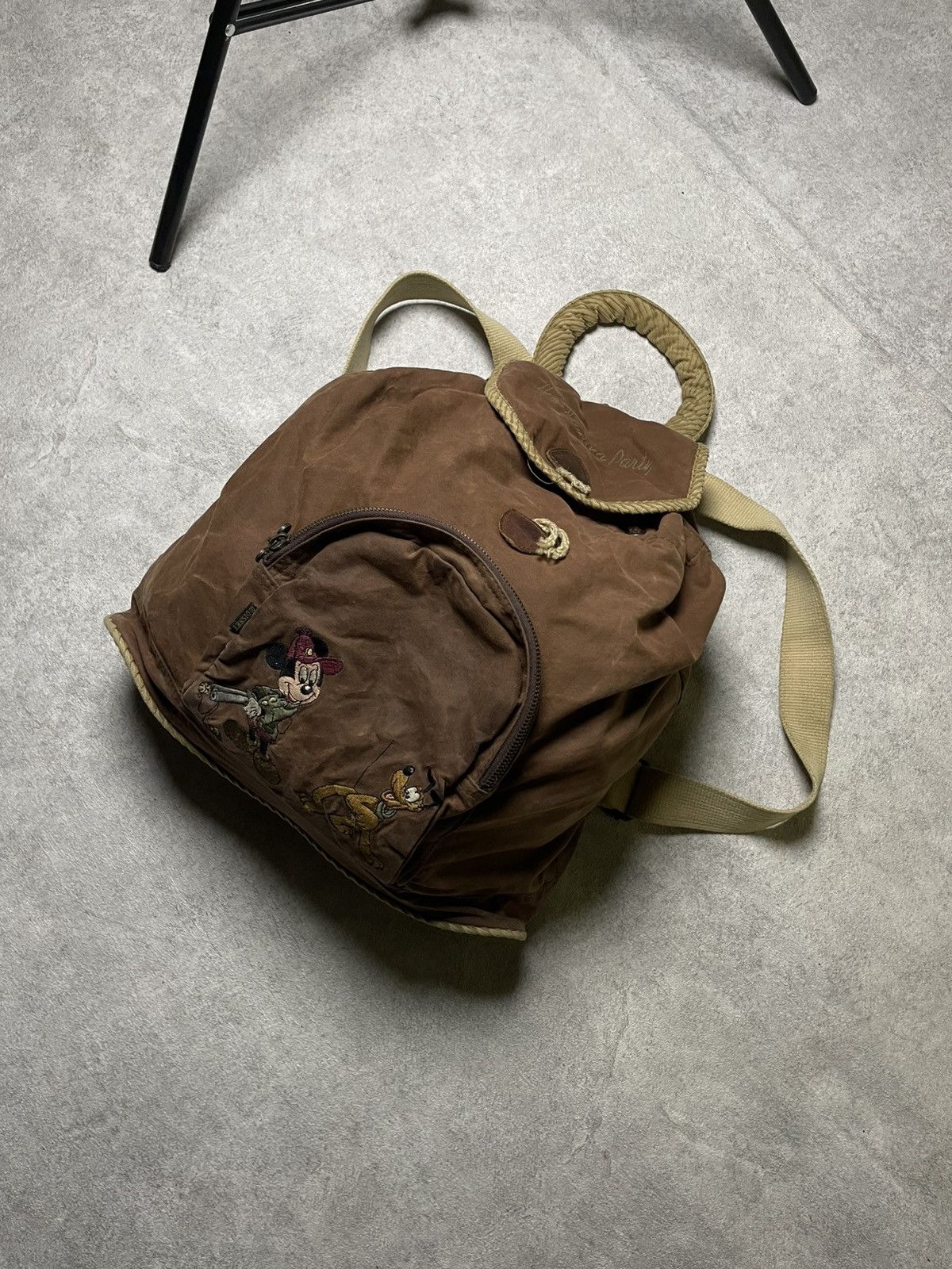 Iceberg Rare 1999 Leather Disney Backpack — Archival Mickey Grail Size ONE SIZE - 16 Thumbnail