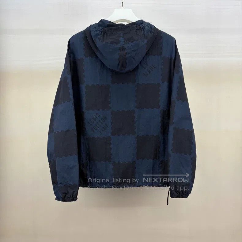 Louis Vuitton Louis Vuitton Blue and black checkerboard diving jacket Size US S / EU 44-46 / 1 - 2 Thumbnail