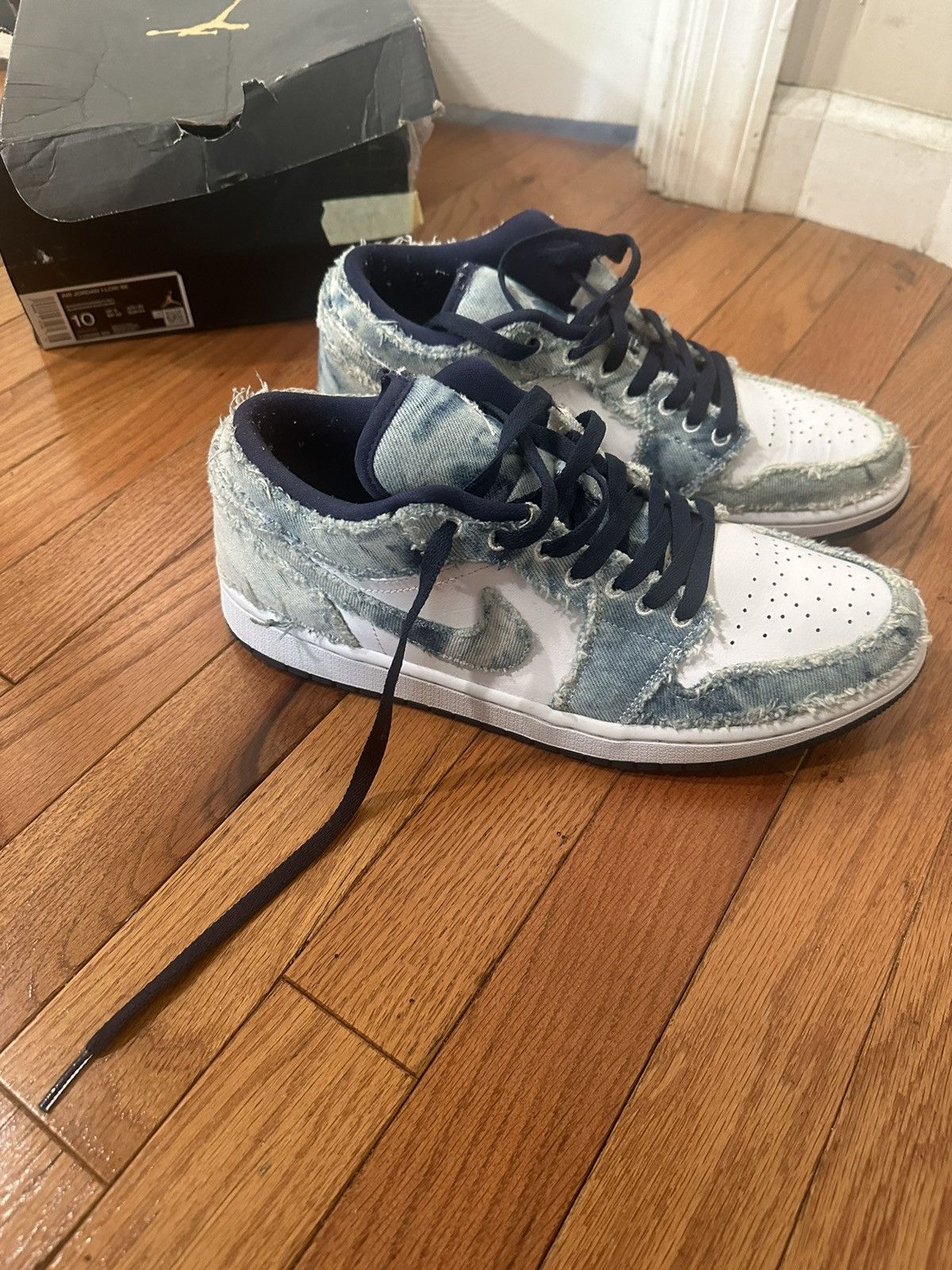 Air Jordan Low SE 'Washed Denim' SE (custom)