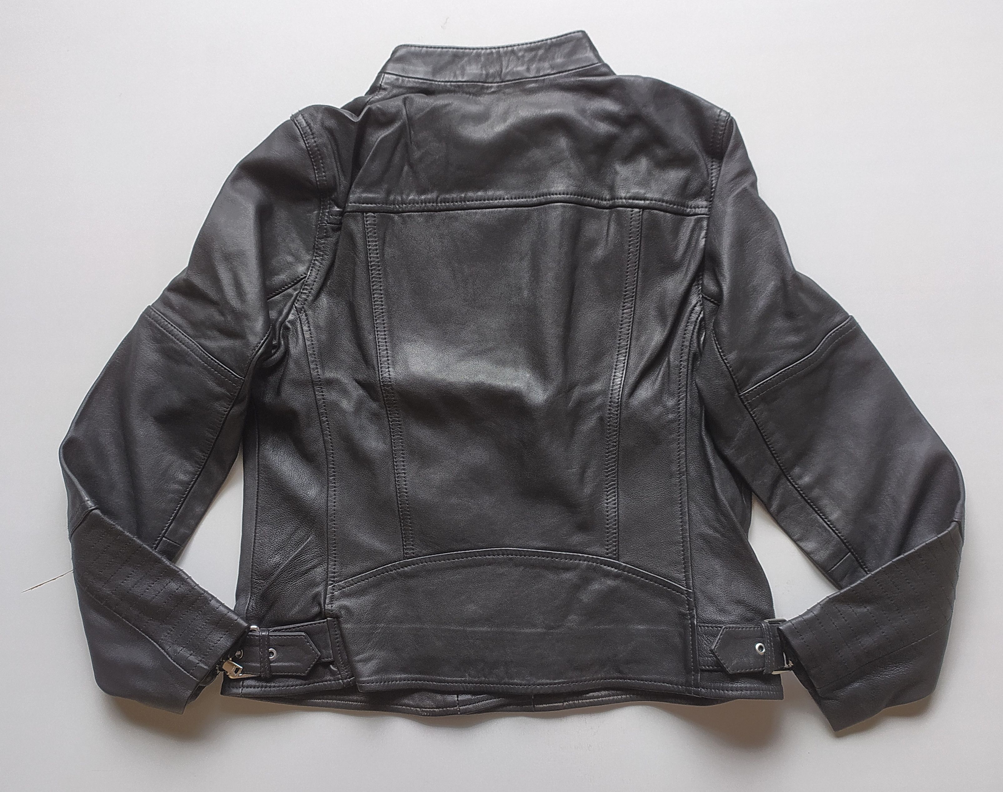 Reiss REISS Women's Tallis Leather Jacket UK14/US10 IFD-0720 Size L / US 10 / IT 46 - 4 Thumbnail