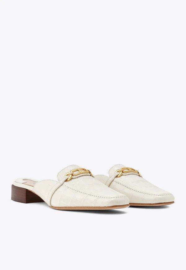 Tom Ford o1loc1c0326 W3354 Slippers Flats in White Size US 6 / IT 36 - 2 Thumbnail