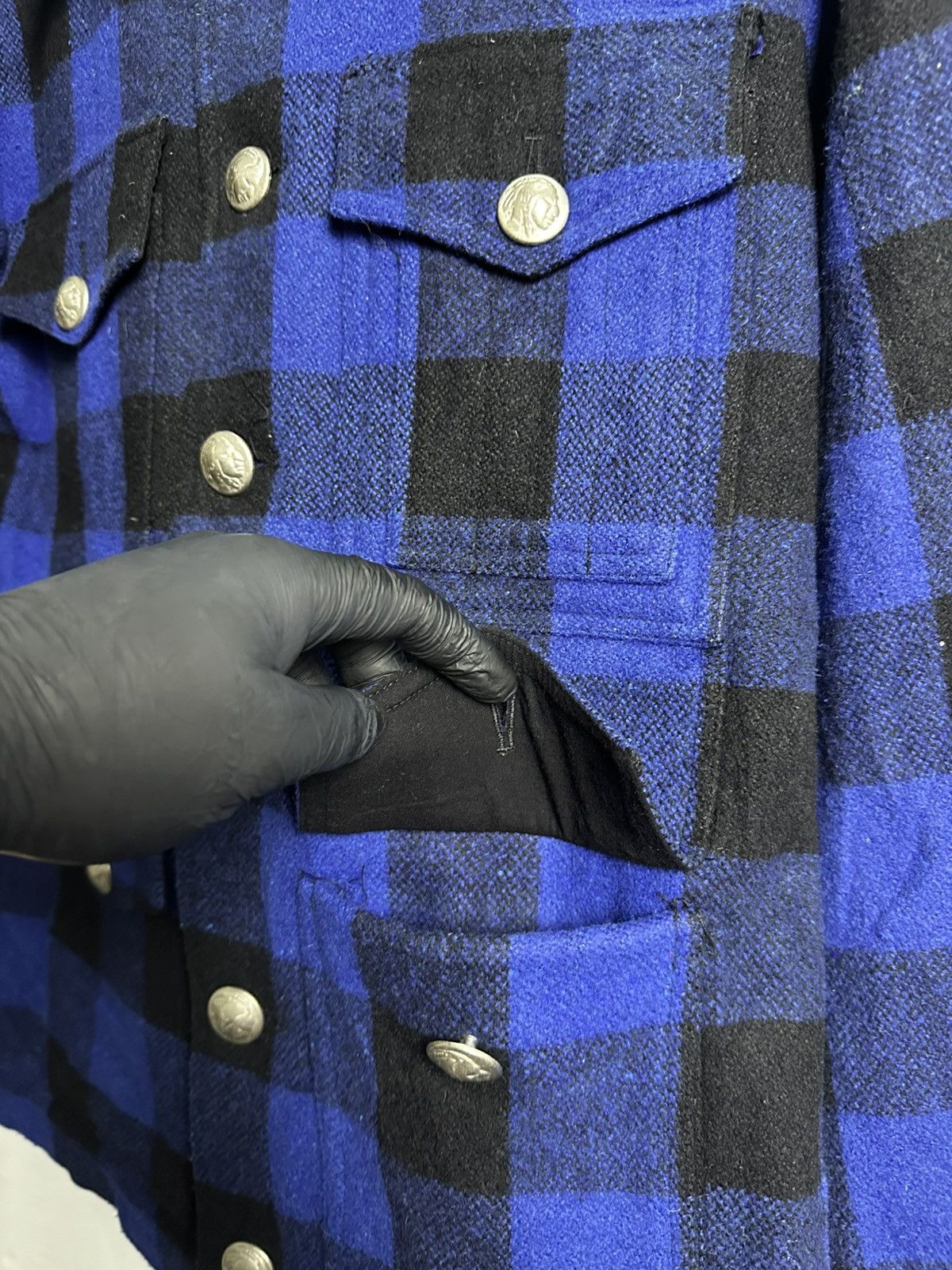 JACKROSE Jackrose Wool Button Shirt Size US M / EU 48-50 / 2 - 6 Thumbnail