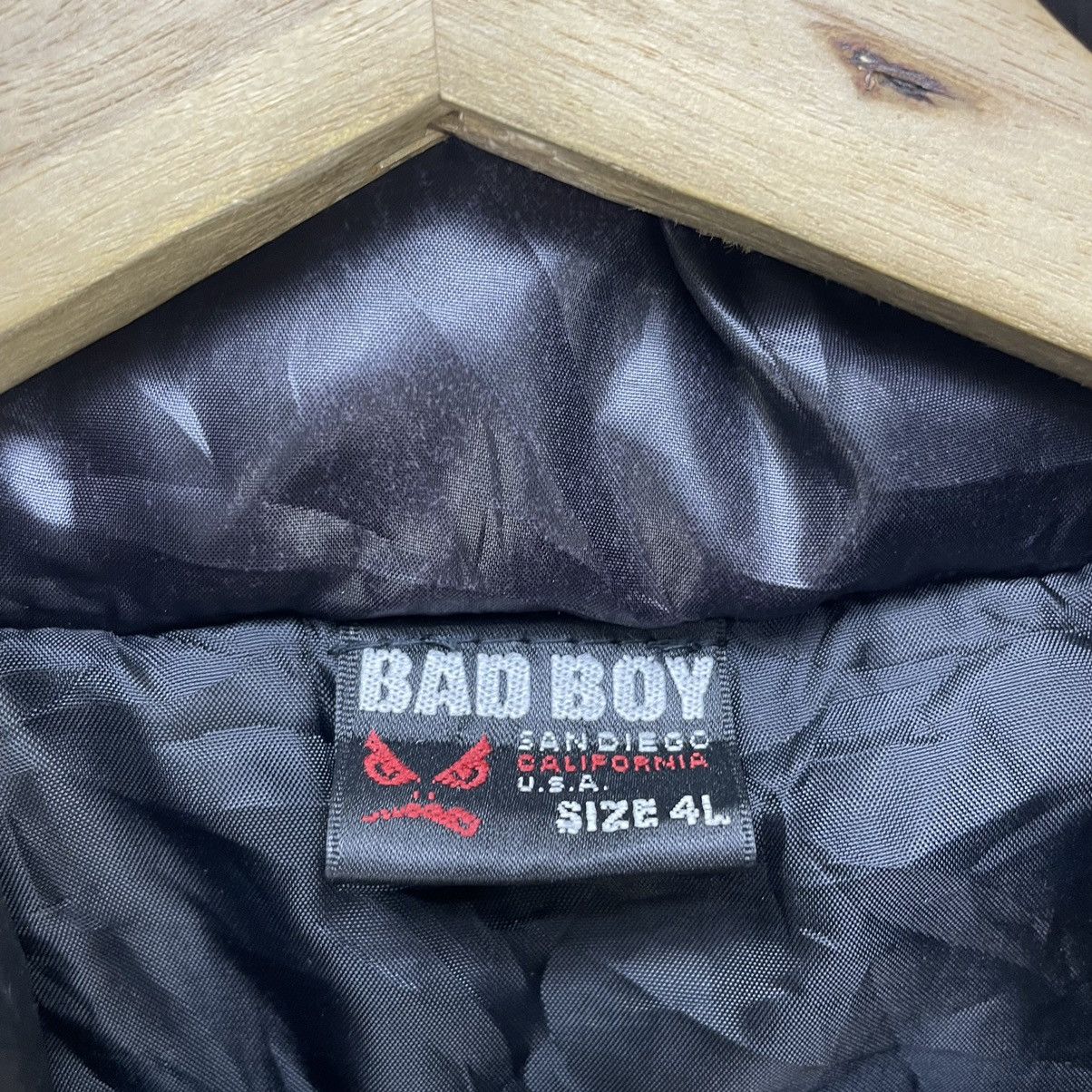 Rap Tees × Vintage Vintage Bad Boy Monogram Puffer Faded Jacket Size US L / EU 52-54 / 3 - 4 Thumbnail