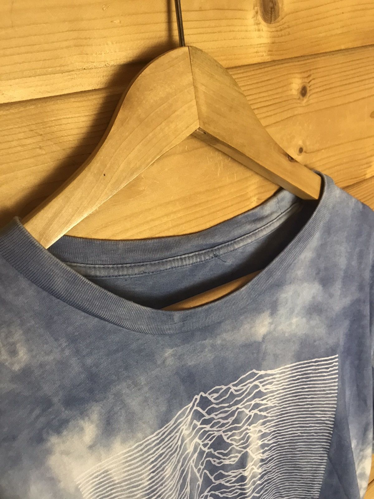 Vintage Joy Division unknown pleasures oversized tie dye t-shirt Size US M / EU 48-50 / 2 - 6 Thumbnail