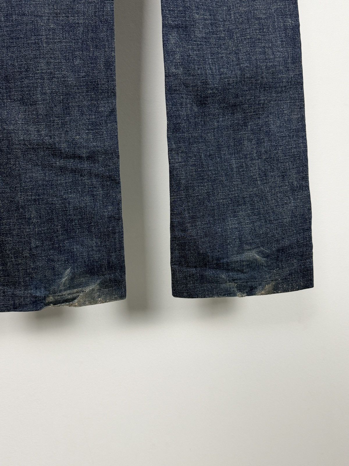Helmut Lang Helmut Lang 2000’s Overdyed Low Waist Bootcut Denim Jeans Size 25" / US 0 / IT 36 - 9 Thumbnail