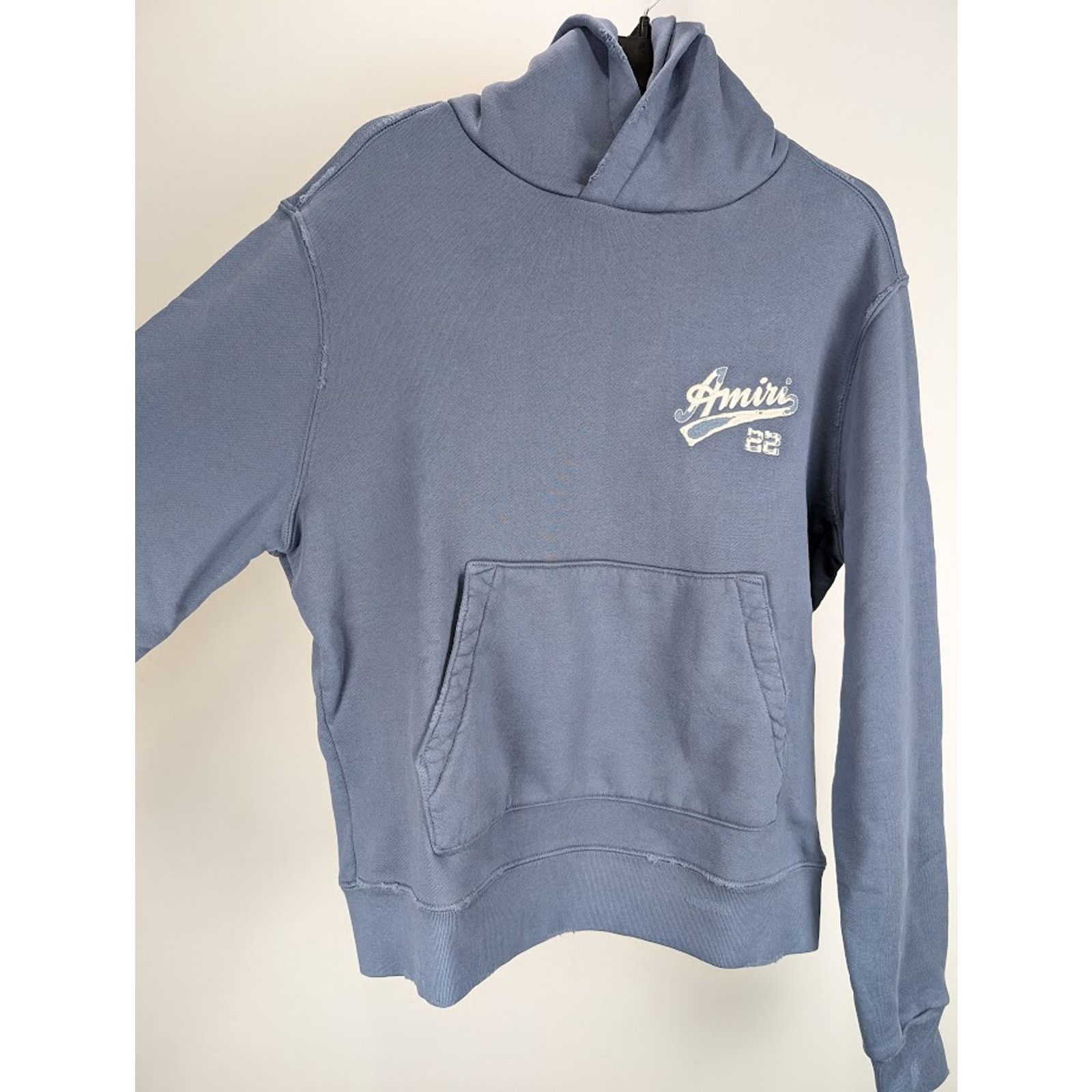 Amiri o1rshd1 Q:3 / Amiri 22 Hoodie in Bluefin Size US XL / EU 56 / 4 - 9 Thumbnail