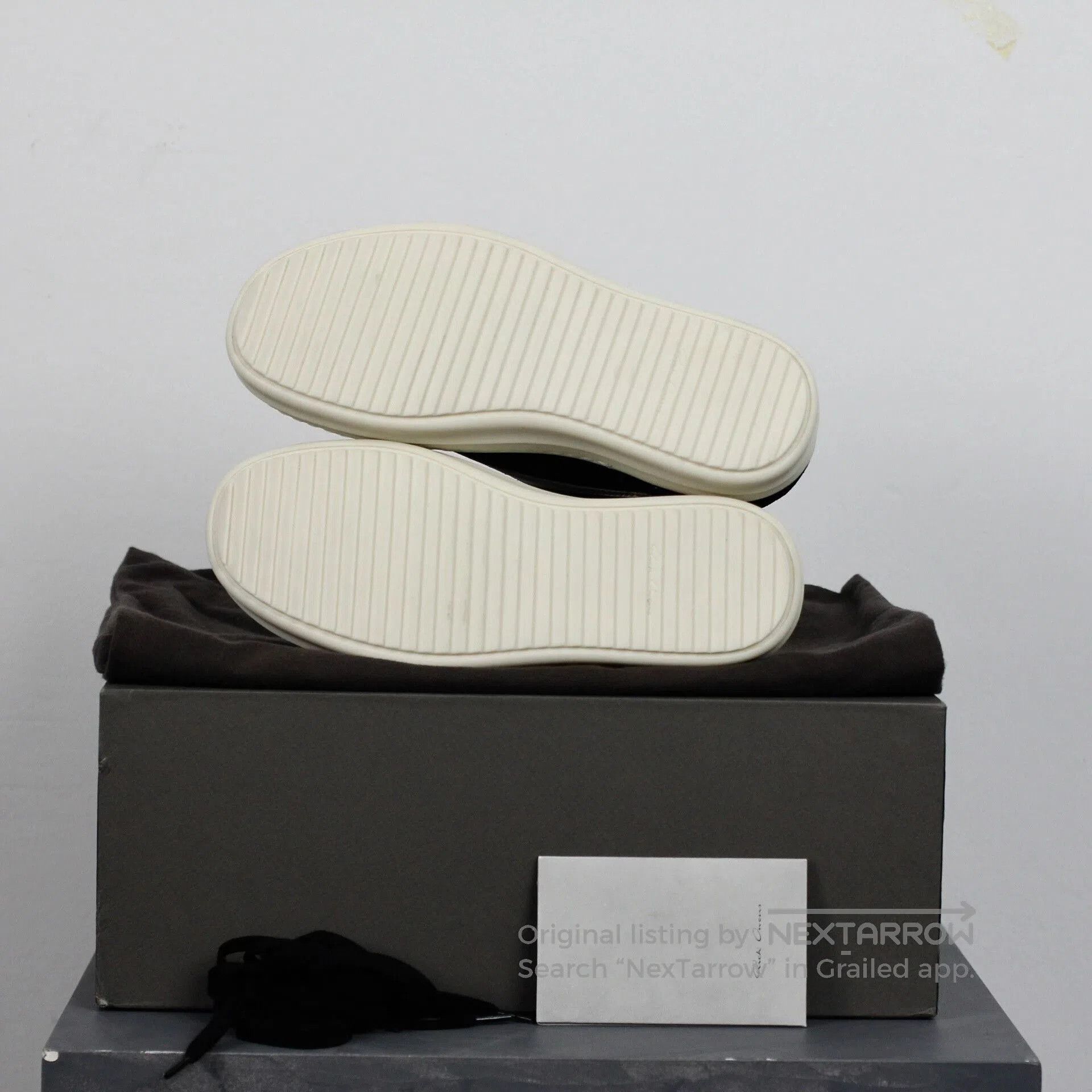 Rick Owens Stylish Rick Owens Suede Sneakers for Women. Size US 6.5 / IT 36.5 - 6 Thumbnail