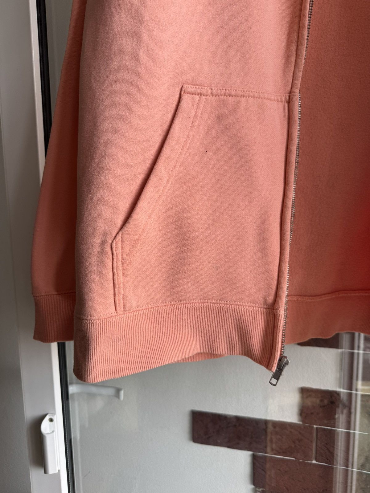 Stussy Stussy peach zip hoodie 00,s Size US L / EU 52-54 / 3 - 20 Thumbnail