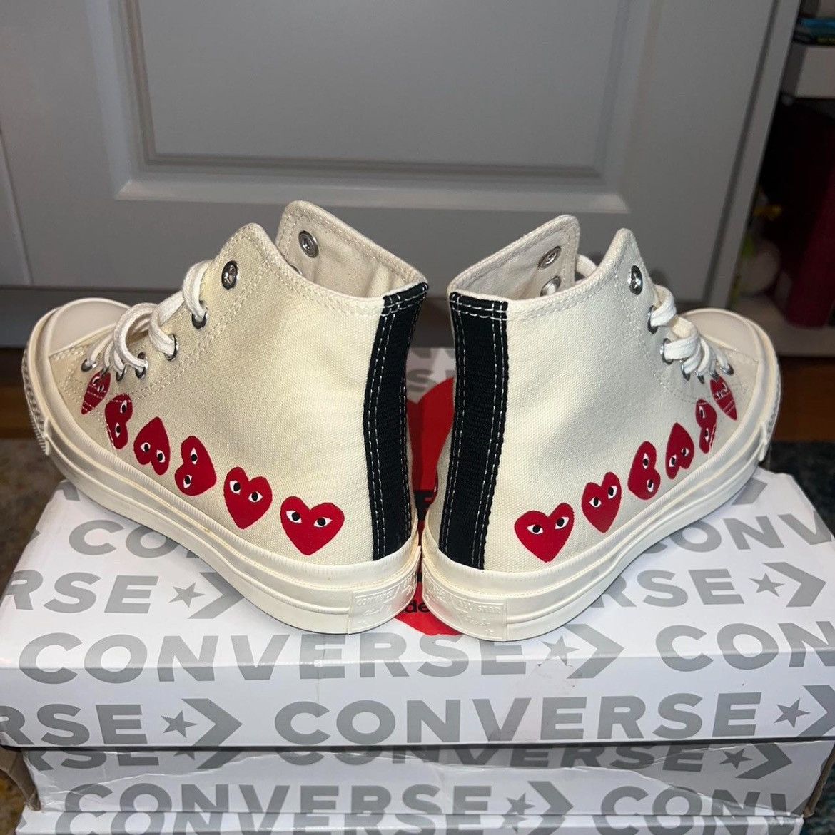 Comme des Garcons PLAY × Converse Converse x Comme des Garçons PLAY Chuck 70 Hi Size US 6 / IT 36 - 5 Thumbnail
