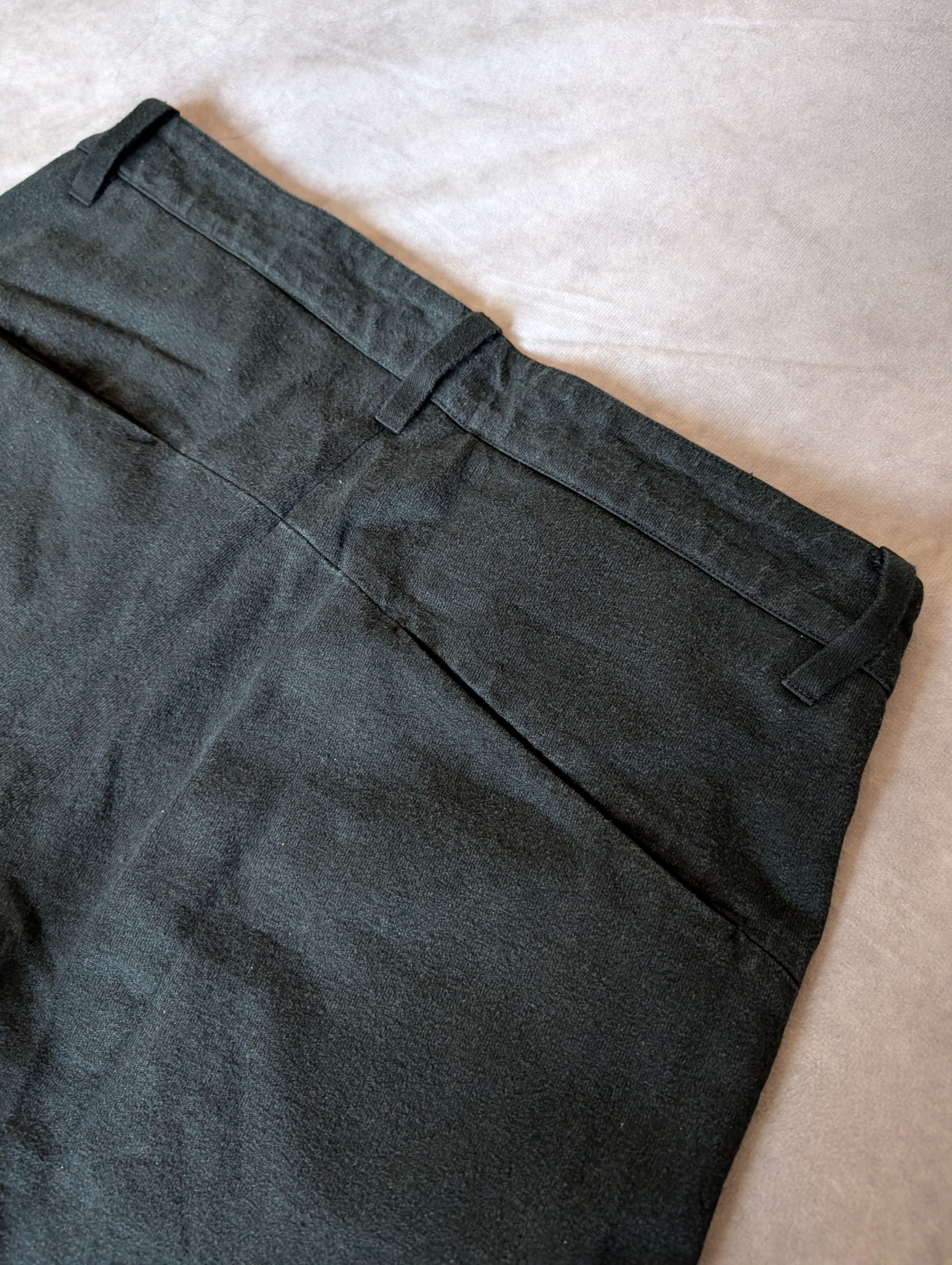 Kazuyuki Kumagai Attachment thick linen stretch pants Size US 32 / EU 48 - 3 Thumbnail
