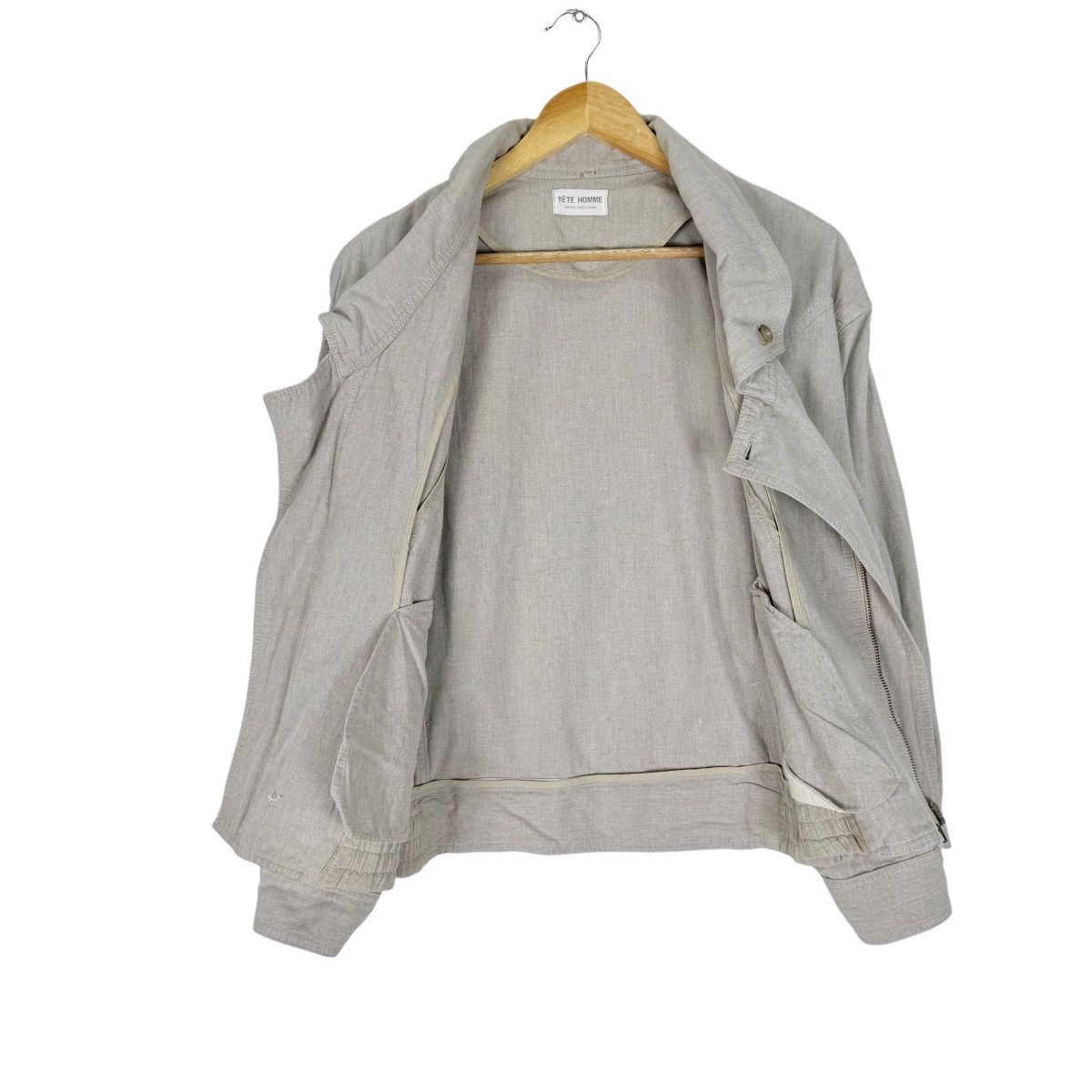 Tete Homme ☀️80s TETE HOMME KATOH KAZUTAKA BOMBER JACKET Size US M / EU 48-50 / 2 - 11 Thumbnail