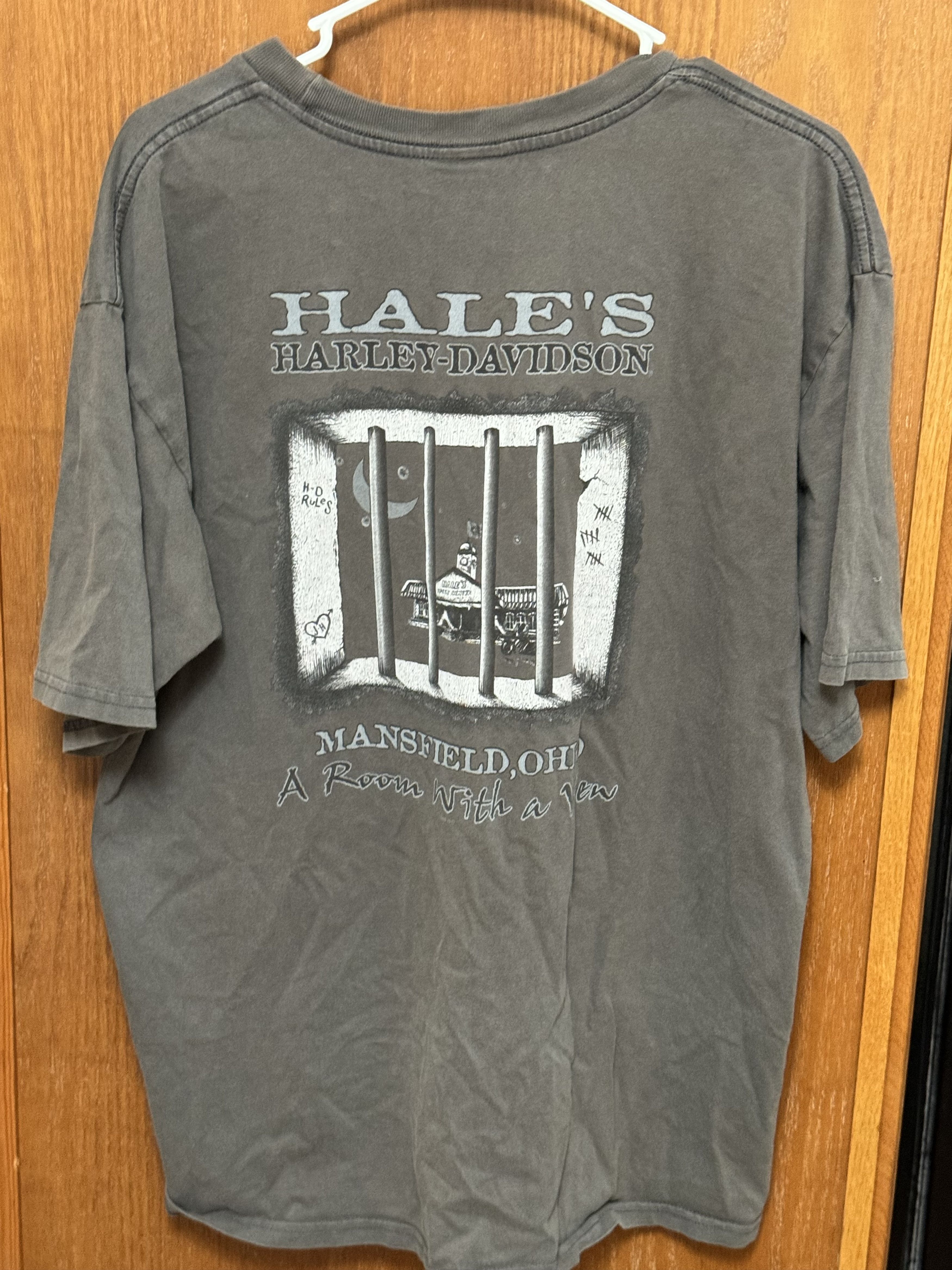 Harley Davidson × Vintage Harley Davidson Mansfield OH Tshirt Size US XL / EU 56 / 4 - 2 Thumbnail