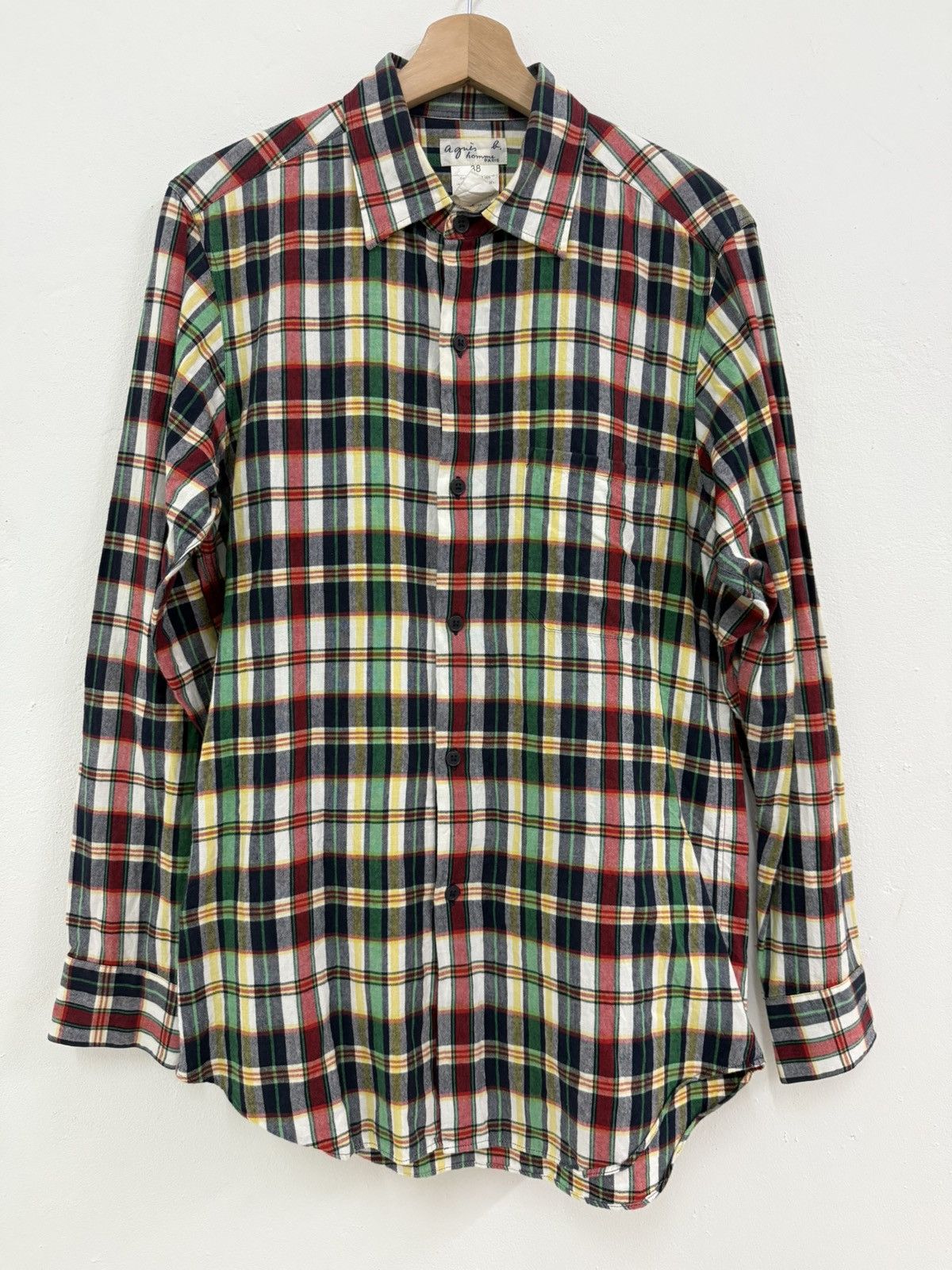 agnes b. Vintage Agnes B Patchwork look A like Shirt Size US M / EU 48-50 / 2 - 2 Thumbnail