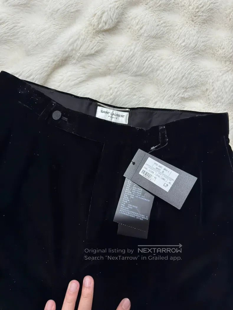 Saint Laurent Paris Saint Laurent Paris Starry Galaxy Velvet Trousers Size US 30 / EU 46 - 3 Thumbnail