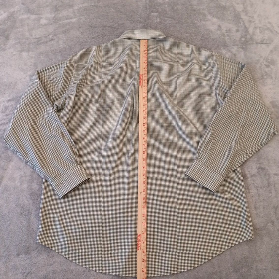 Brooks Brothers Brooks Brothers Shirt Mens Large Green Plaid Long Sleeve Button Down Size US L / EU 52-54 / 3 - 5 Thumbnail