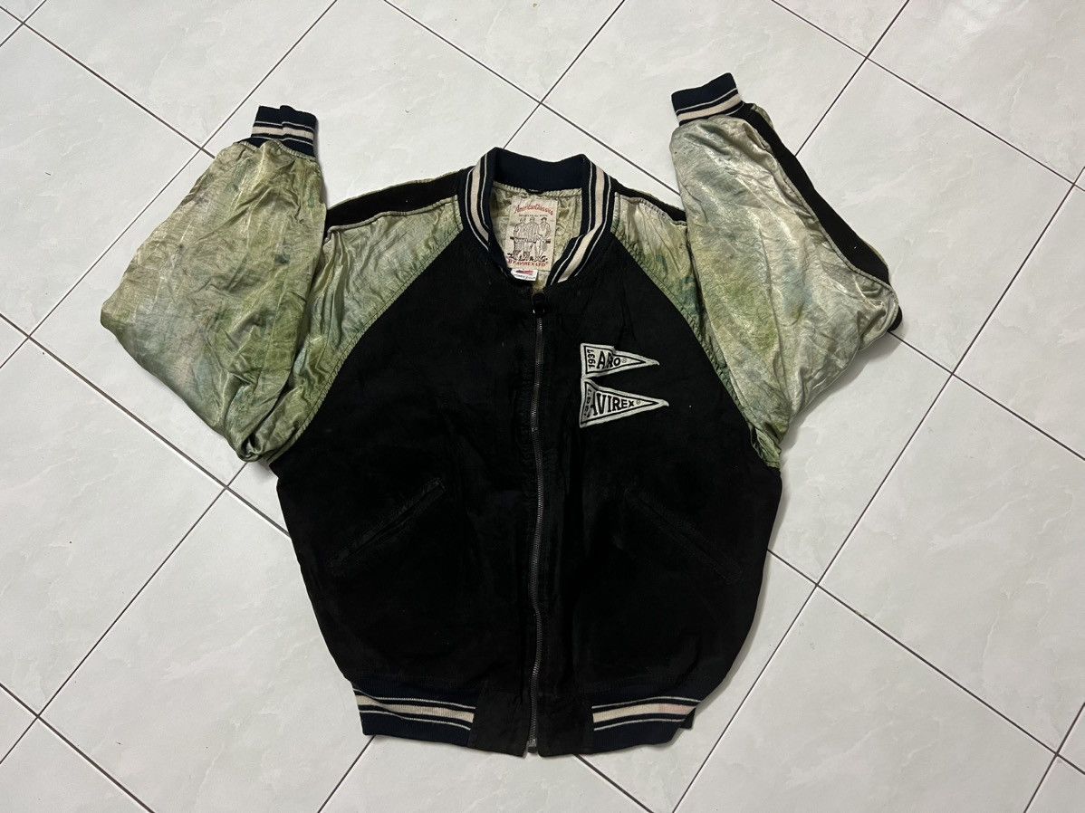 Avirex RARE‼️ Avirex Track Usa Bombers Jackets Size US L / EU 52-54 / 3 - 3 Thumbnail