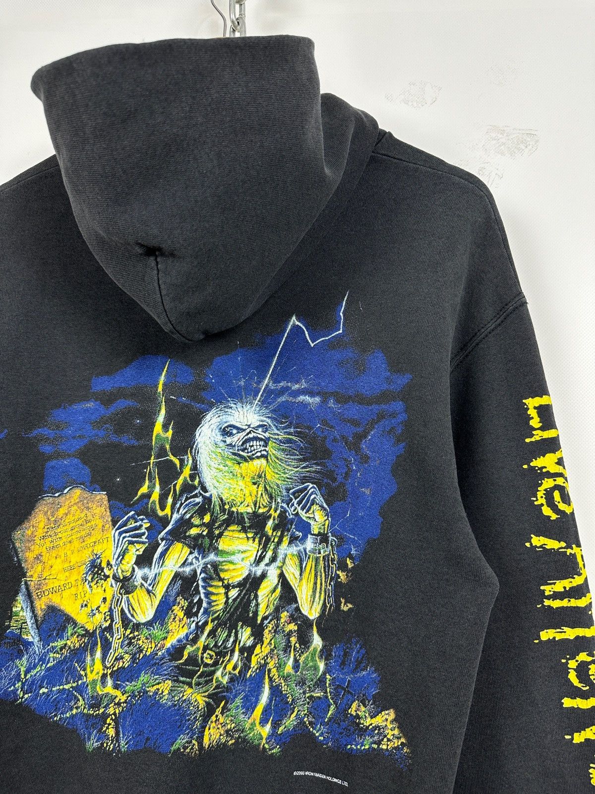 Band Tees 2003 Vintage Iron Maiden Live After Death Faded Band T-Shirt Size US M / EU 48-50 / 2 - 11 Thumbnail