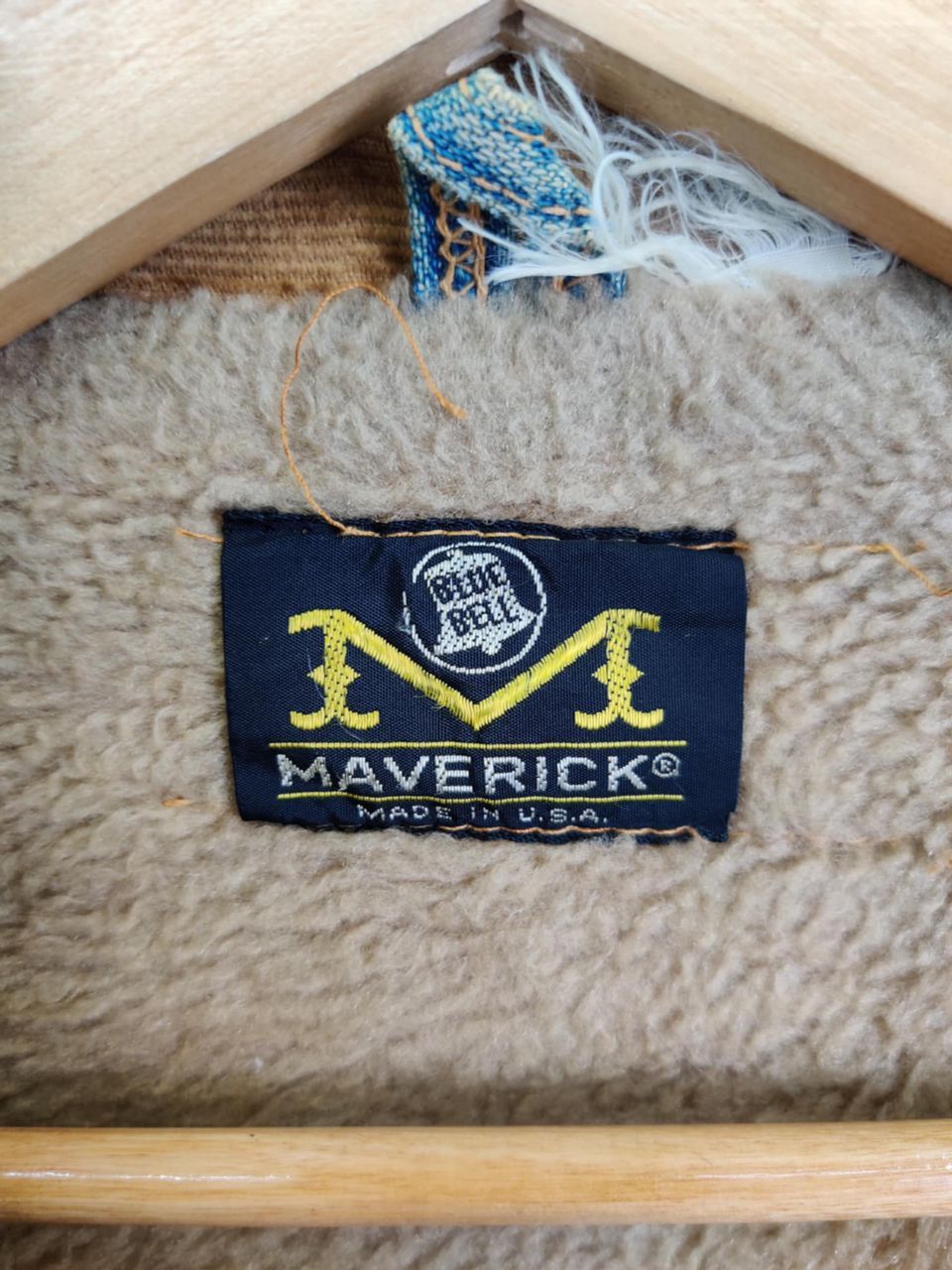 Japanese Brand Vintage Thrashed 90s Blue Bell Maverick Denim Jacket Size US M / EU 48-50 / 2 - 14 Thumbnail