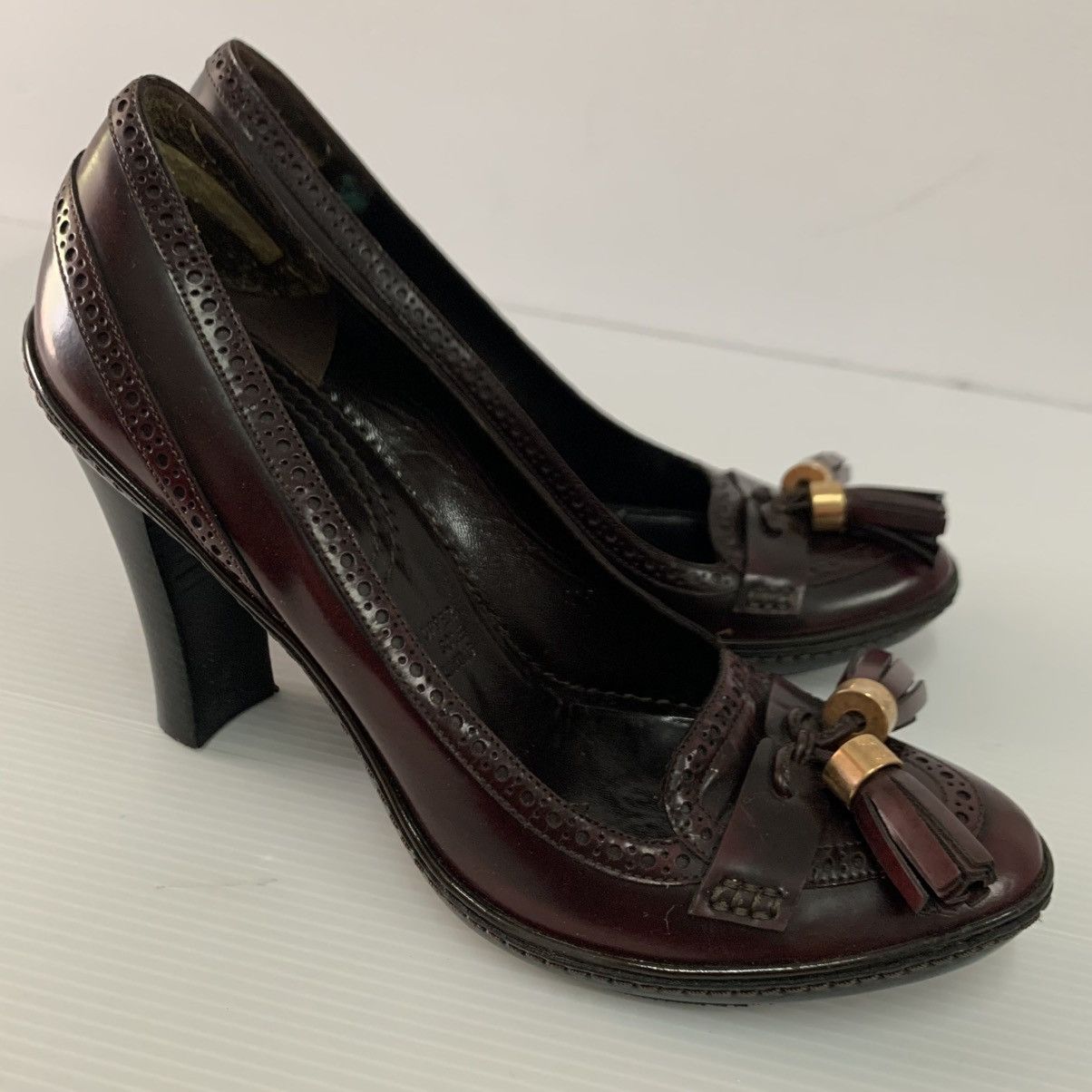 Celine Celine Leather Heels Size US 7 / IT 37 - 6 Thumbnail