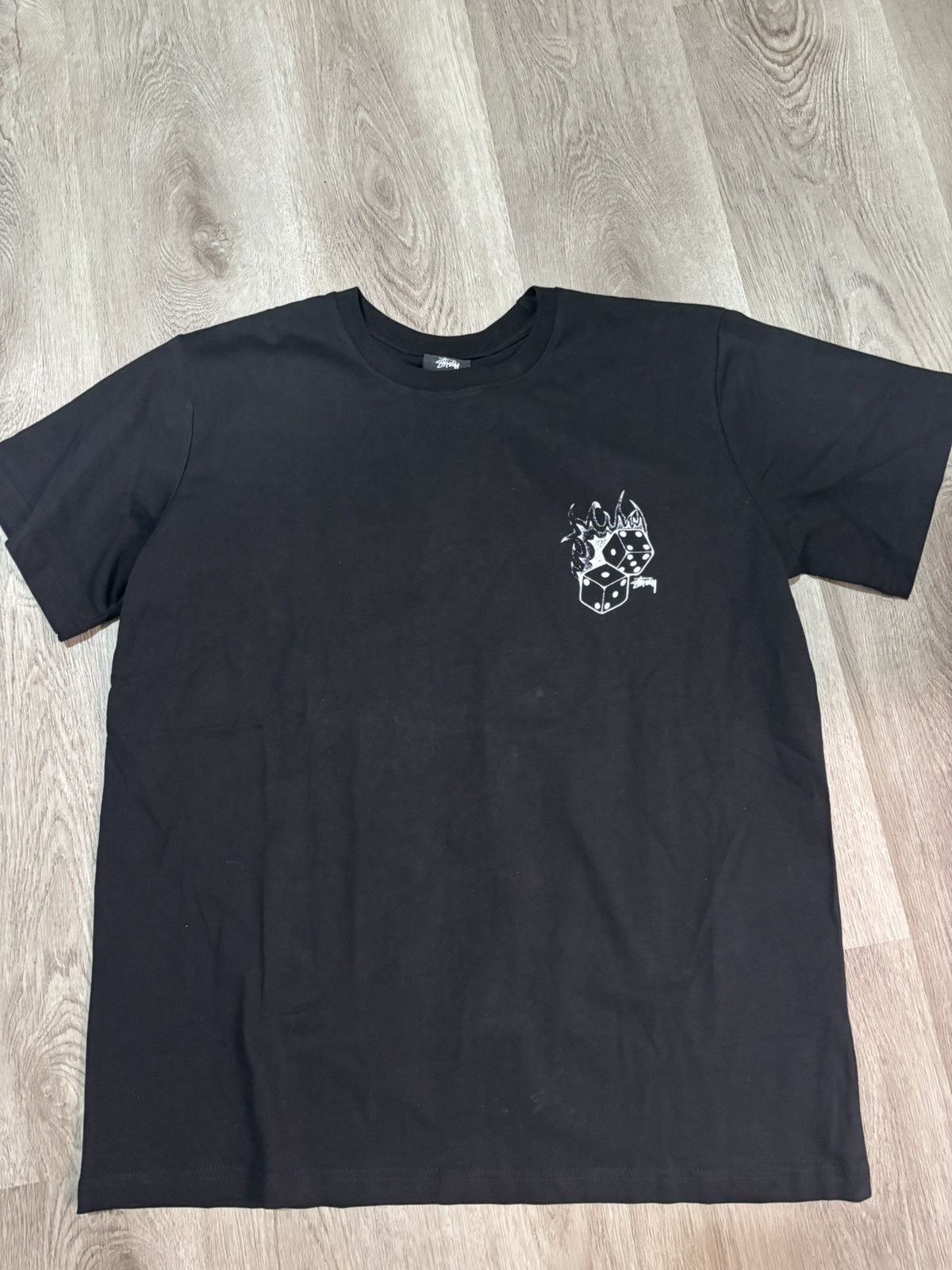 Stussy Stussy 8 ball fire tee Size US M / EU 48-50 / 2 - 2 Thumbnail