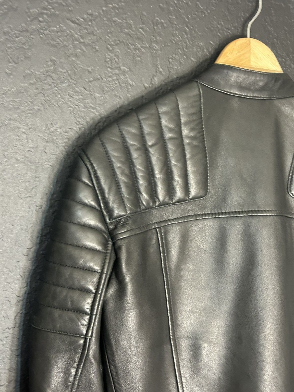 Allsaints Allsaints Sheep Leather Biker Jacket Size US XS / EU 42 / 0 - 13 Thumbnail