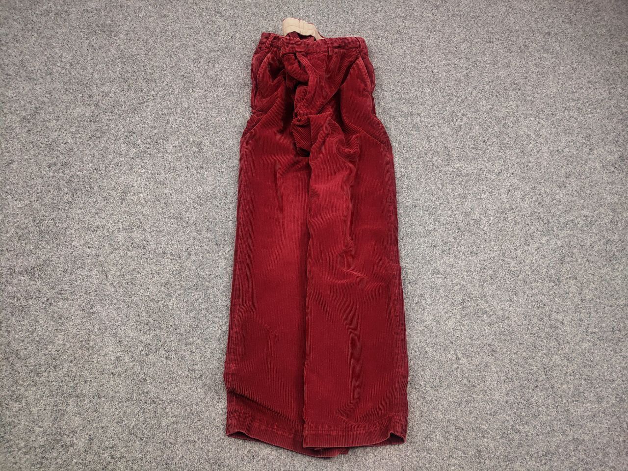 Burberry Burberry London Vintage Corduroy Dark Red Trouser Pants Size US 34 / EU 50 - 2 Thumbnail